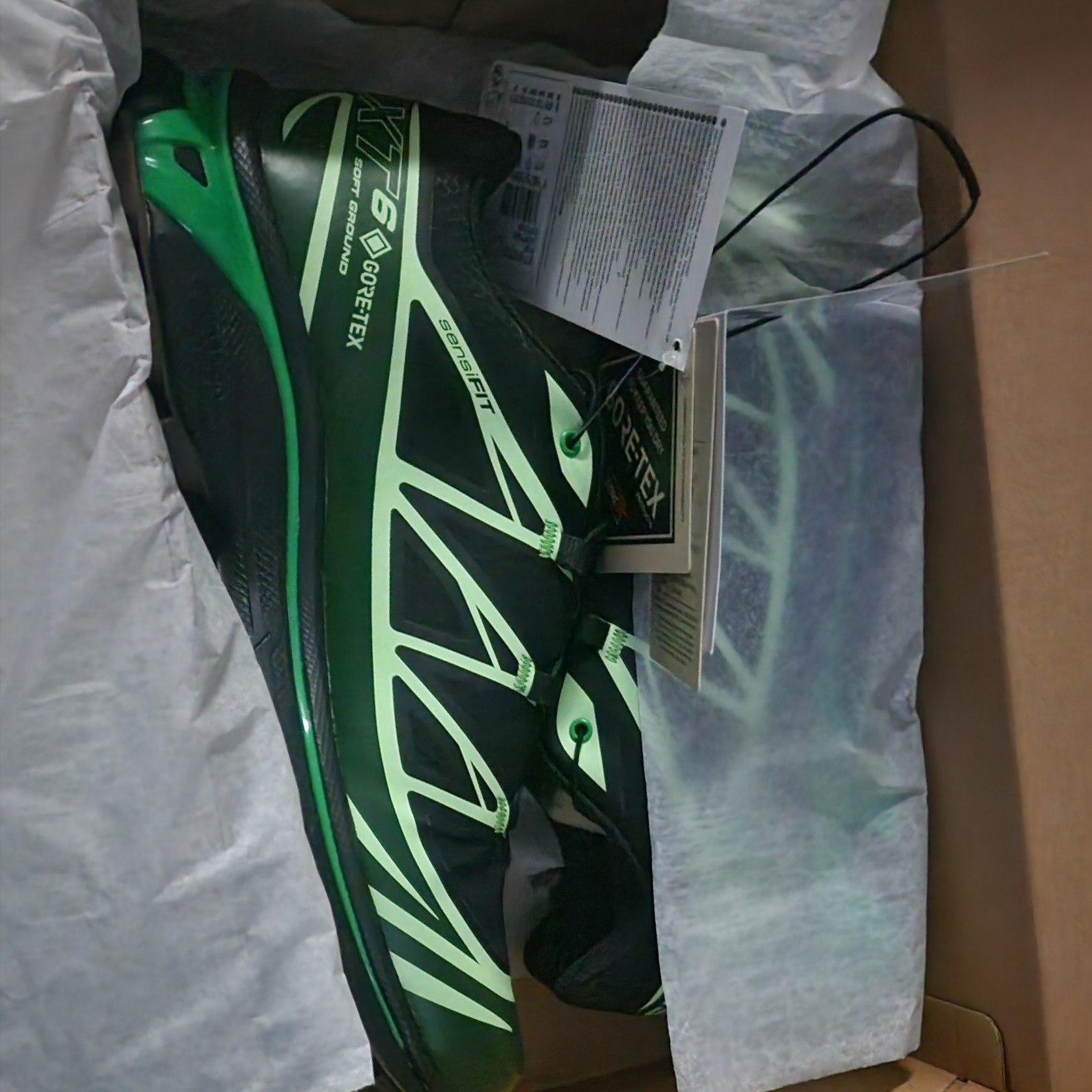 Salomon XT-6 GTX Black Eden 착용 스타일 - 1