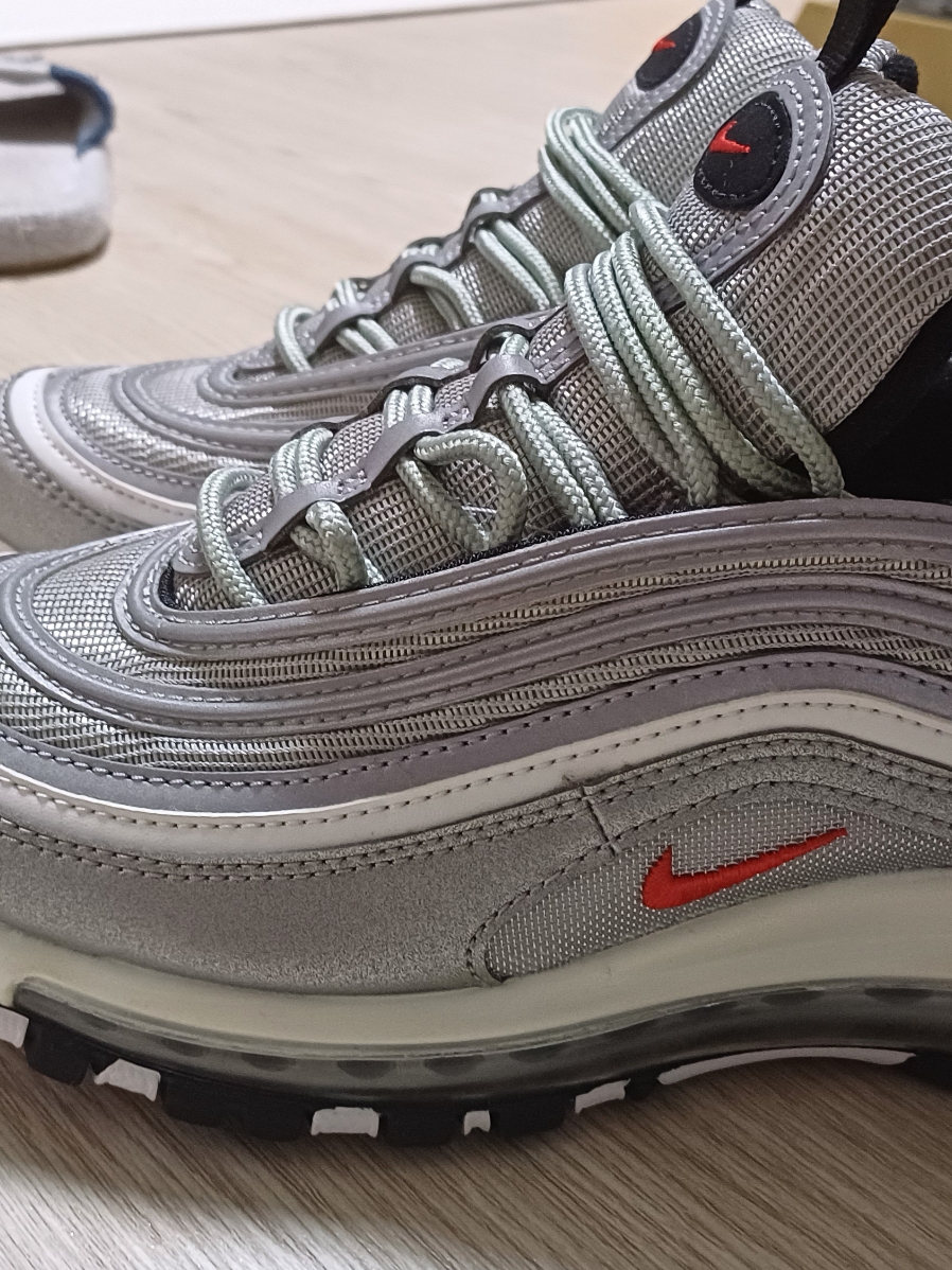 Nike Air Max 97 OG Silver Bullet 2022 착용 스타일 - 1