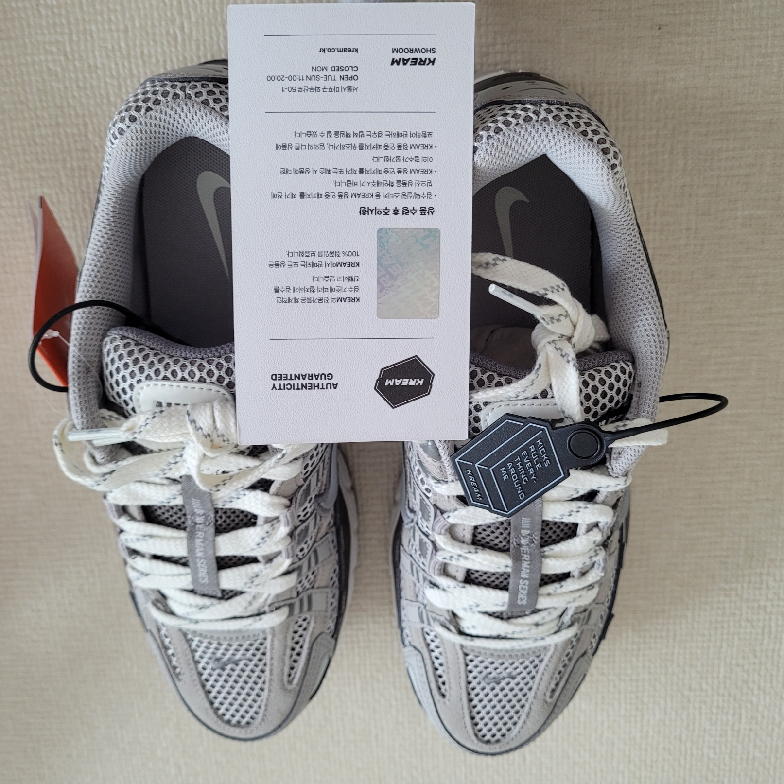 Nike P-6000 PRM Light Iron Ore 착용 스타일 - 2