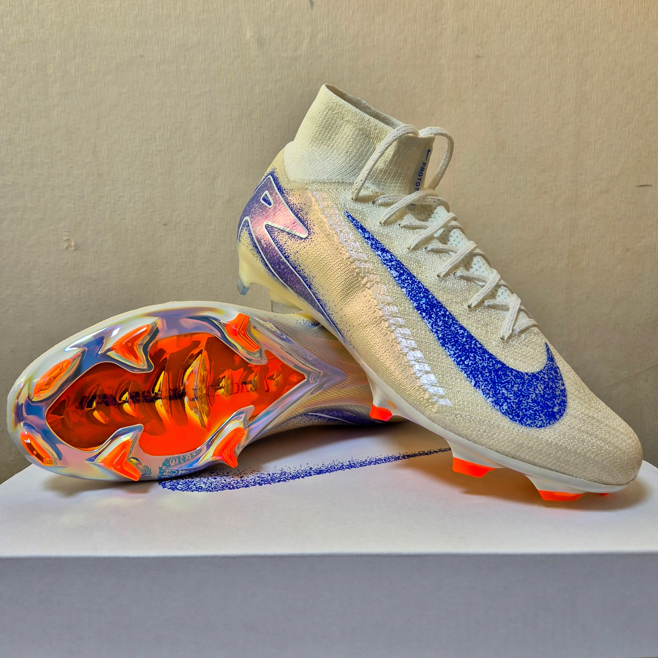 Nike Zoom Mercurial Superfly 10 Elite FG Blueprint 착용 스타일