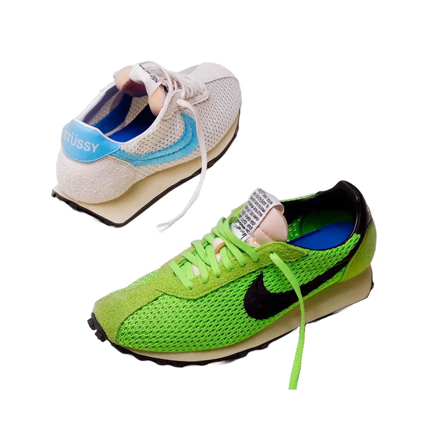 Nike x Stussy LD-1000 SP Action Green and Black, Nike x Stussy LD-1000 SP Phantom Aquarius Blue 착용 스타일 - 4