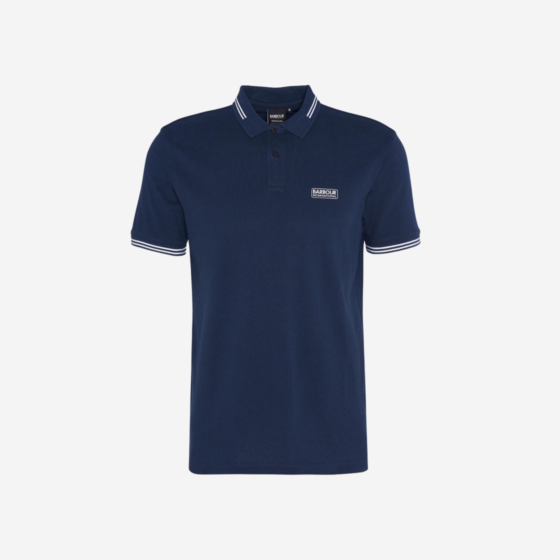 Barbour Essential Polo Shirt International Navy 상세 이미지 1