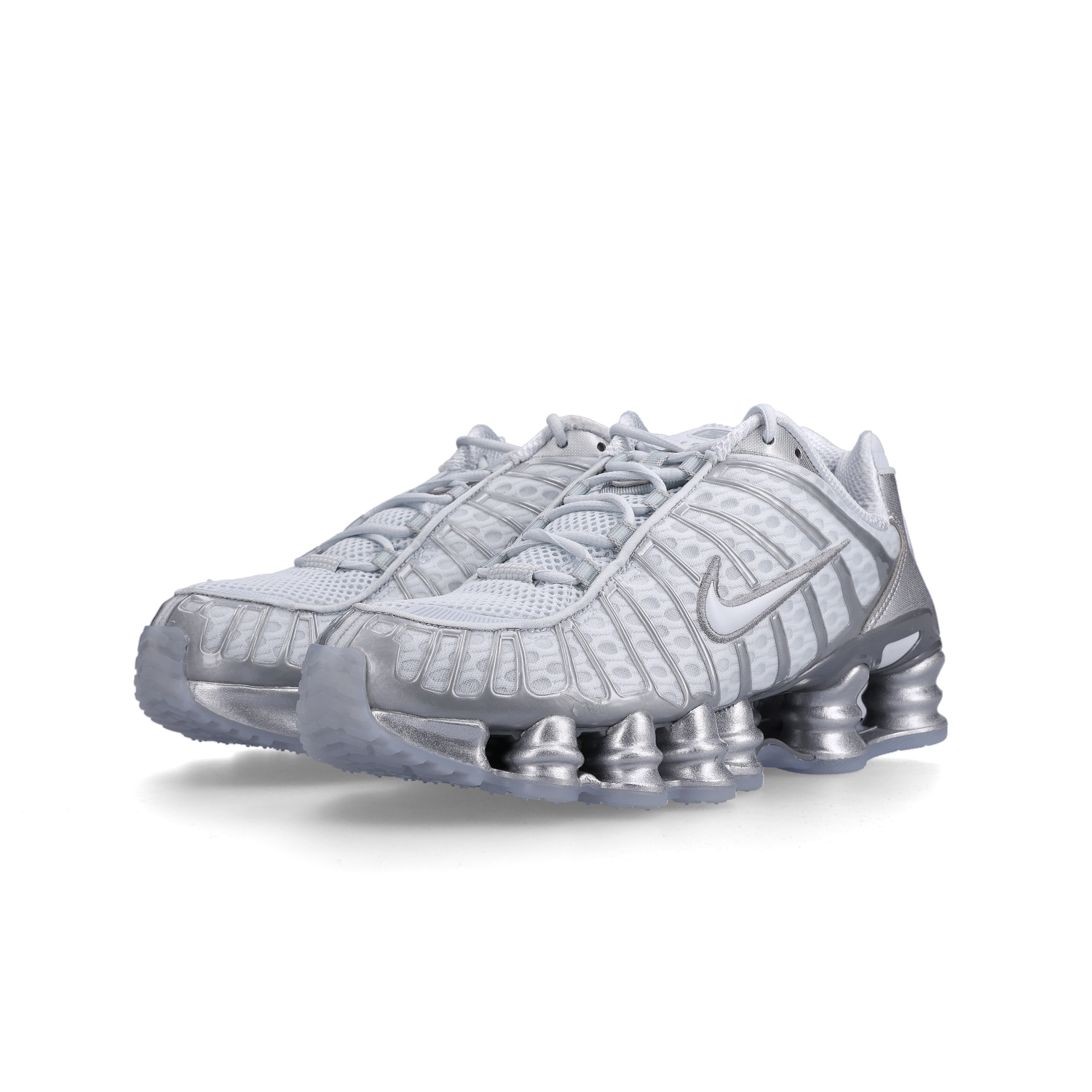 (W) Nike Shox TL Pure Platinum and Metallic Silver