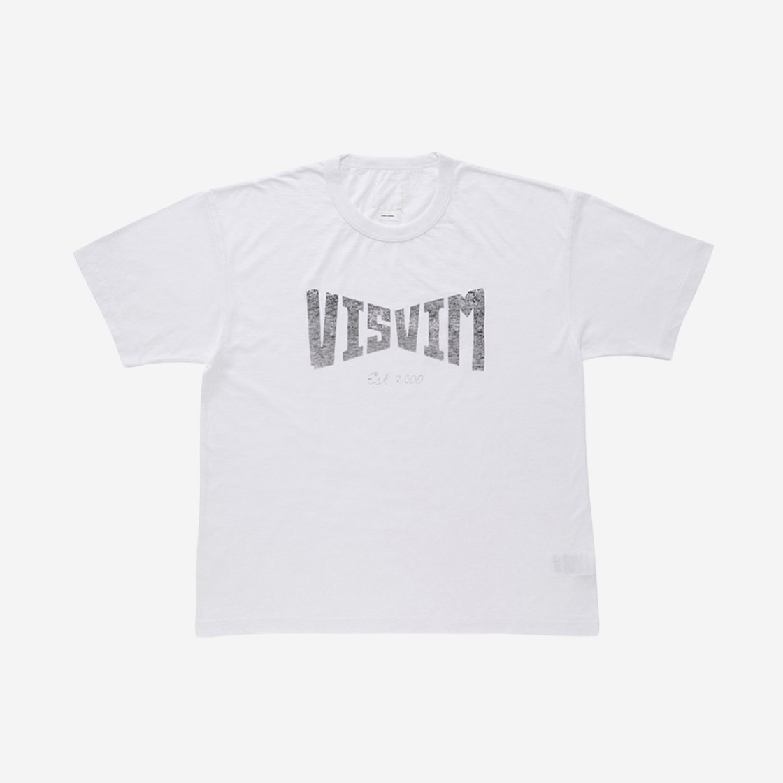 Visvim Heritage T-Shirt White - 24SS 상세 이미지 1