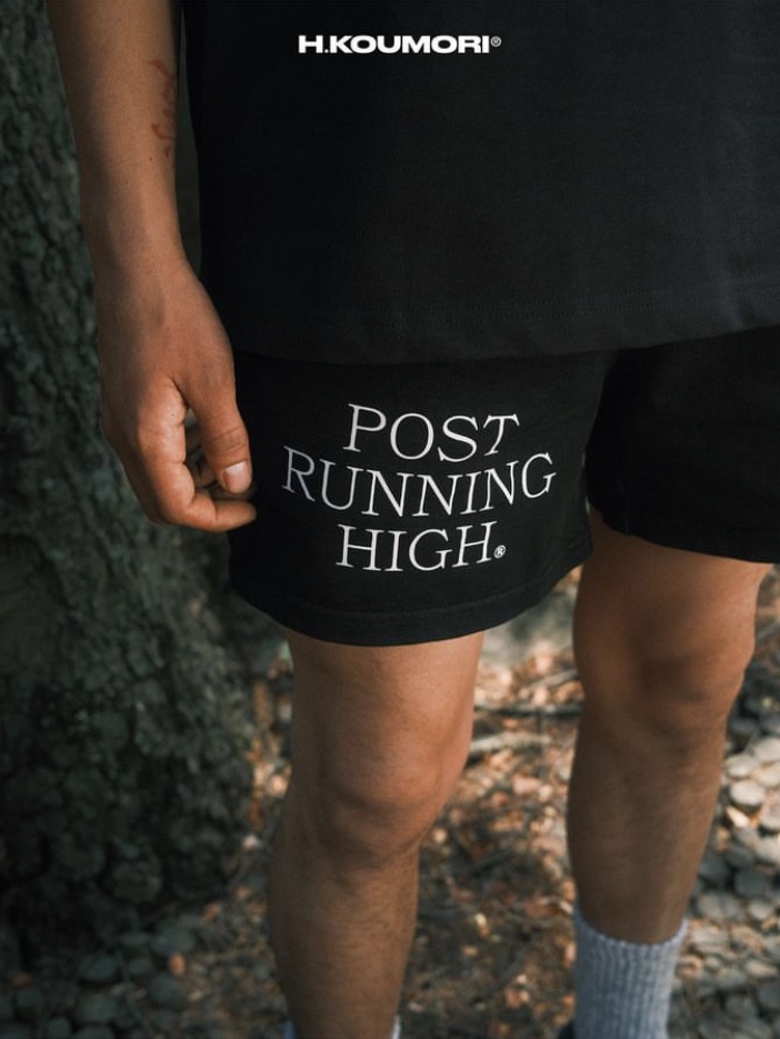 Hermanos Koumori PRH Shorts Black 착용 스타일 - 2