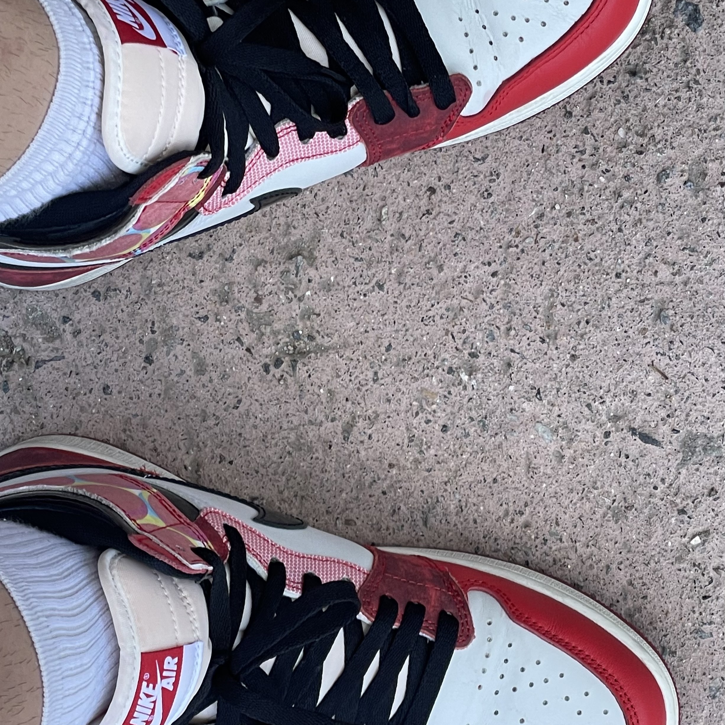 Jordan 1 Retro High Spider-Man Next Chapter 착용 스타일 - 1