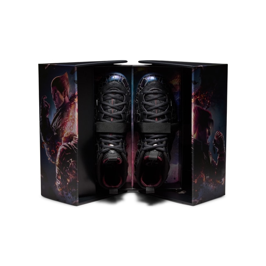 Nike Air Foamposite One Royal 1997, Nike Air Foamposite One Gradient Soles 착용 스타일 - 4