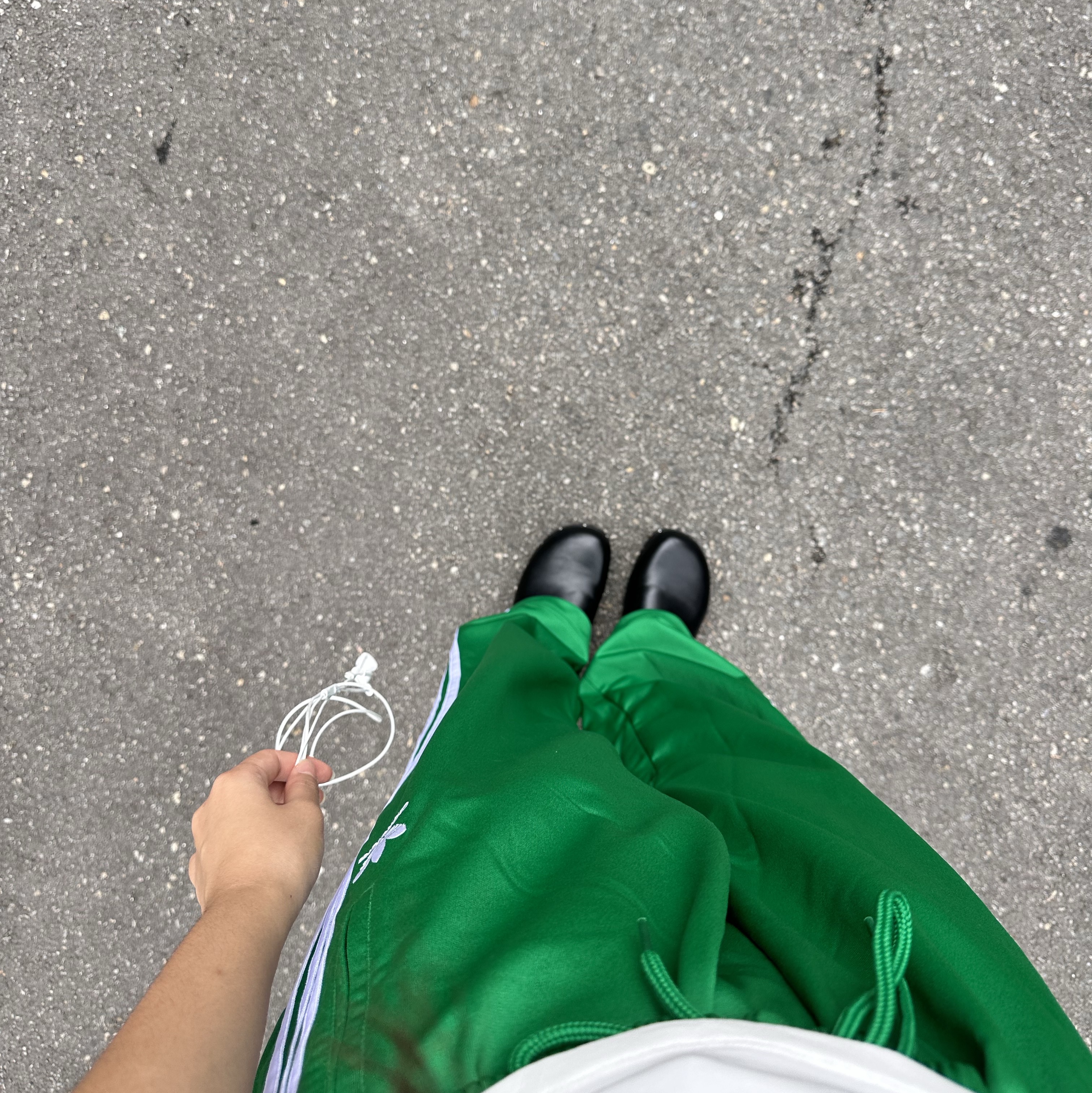 Adidas Adicolor Classics Firebird Track Pants Green - KR Sizing 착용 스타일