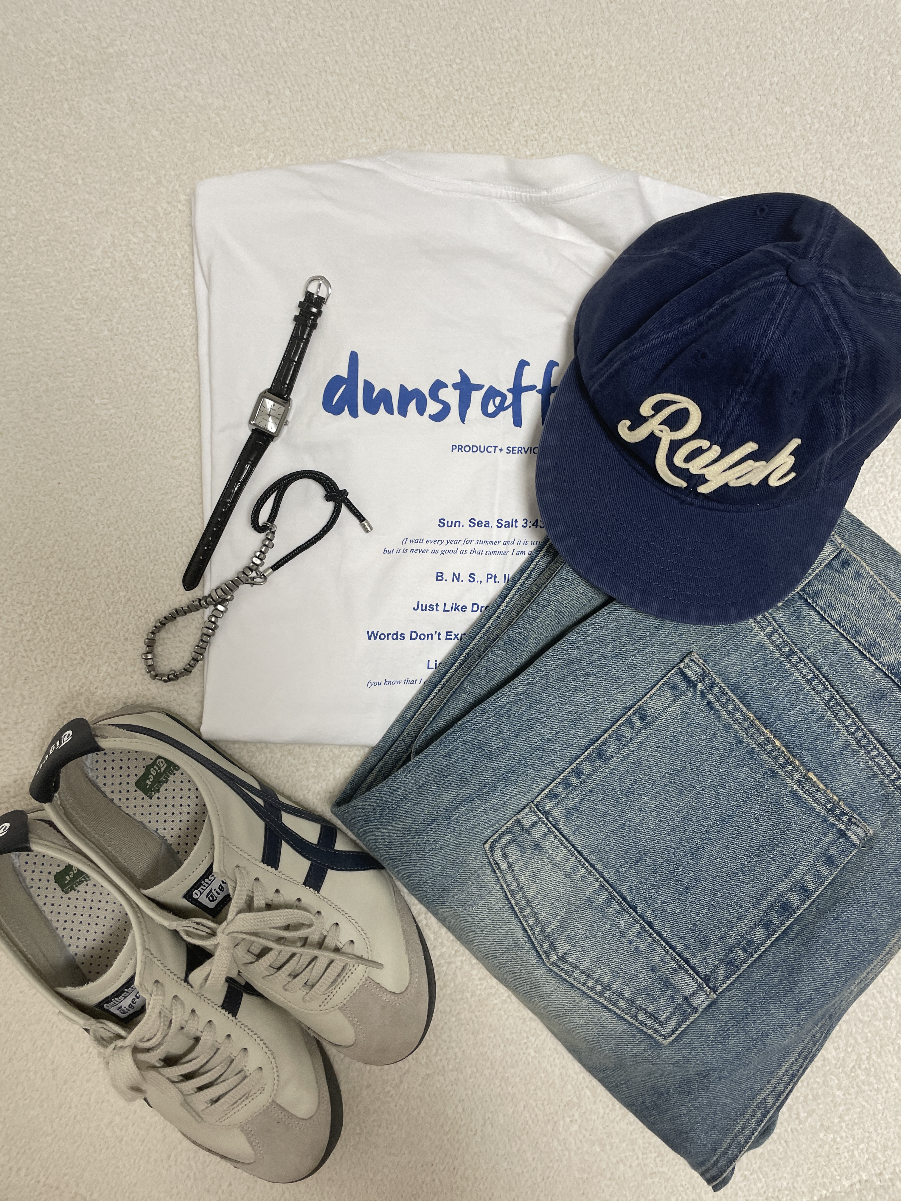 Onitsuka Tiger Mexico 66 Birch 착용 스타일 - 6