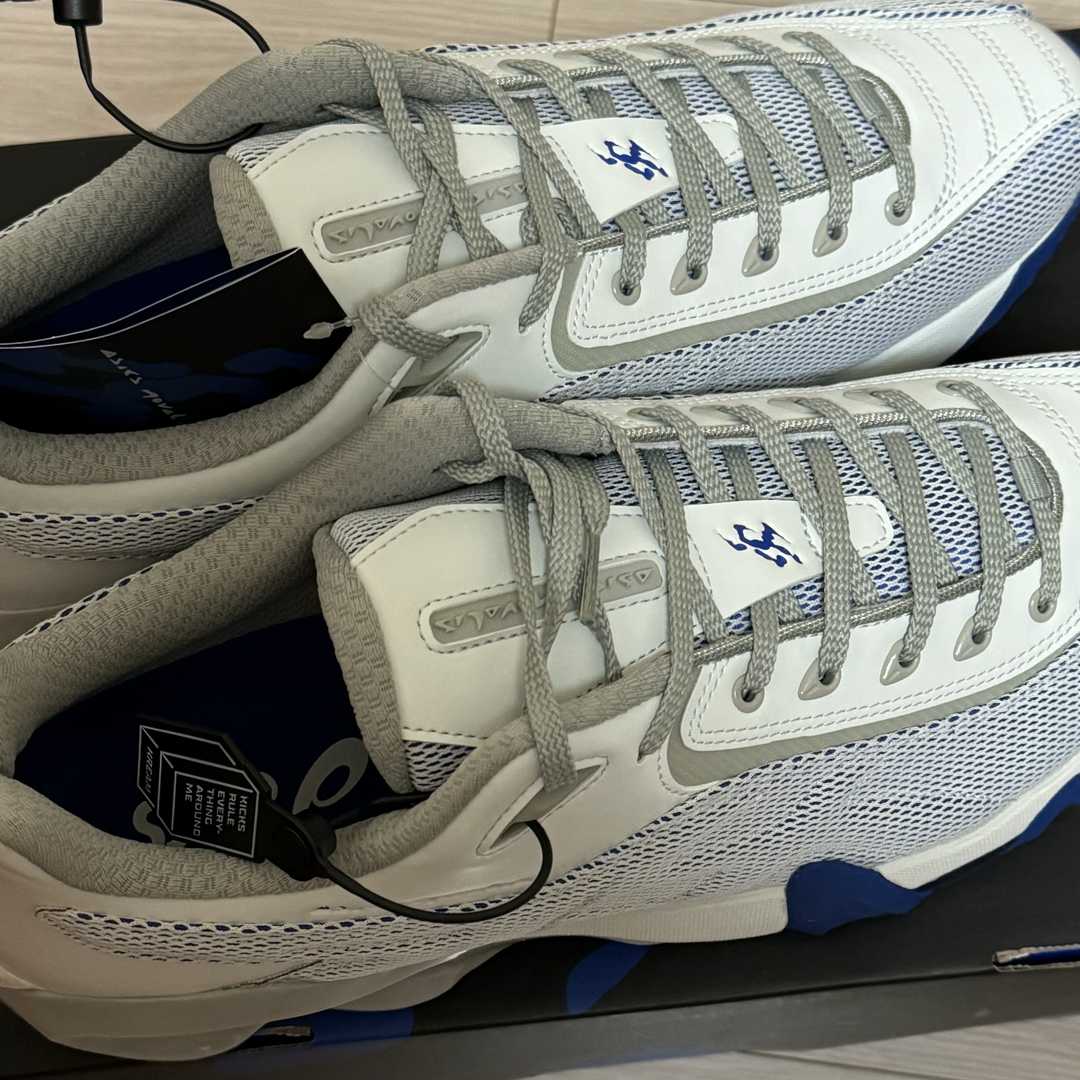 Asics x Kiko Kostadinov Novalis Gel-Teremoa Snow White Asics Blue 착용 스타일 - 2
