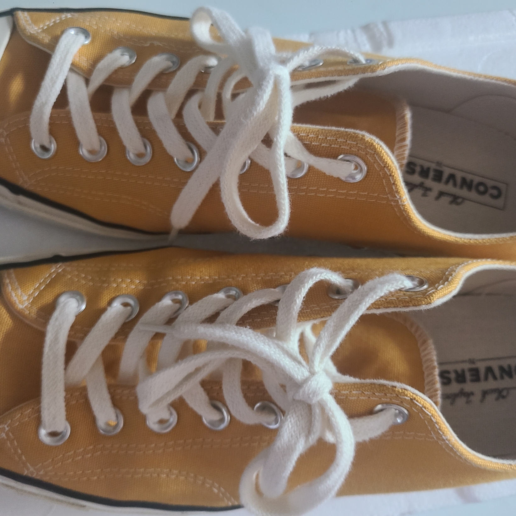 Converse Chuck 70 Ox Vintage Canvas Sunflower 착용 스타일