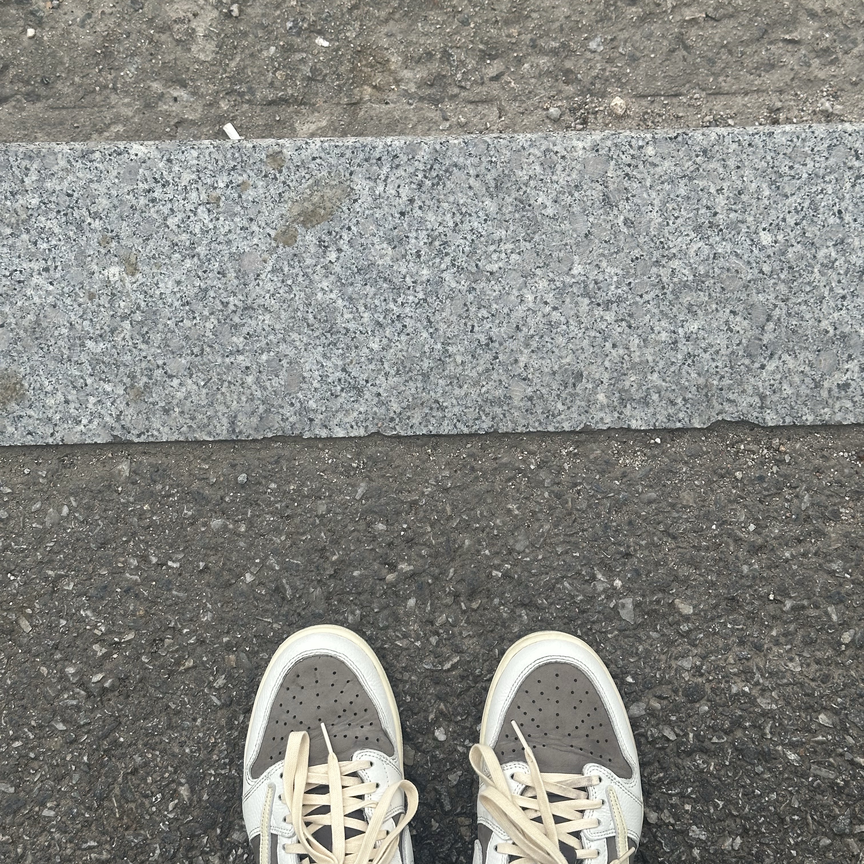 Jordan 1 x Travis Scott Retro Low OG SP Sail and Ridgerock 착용 스타일