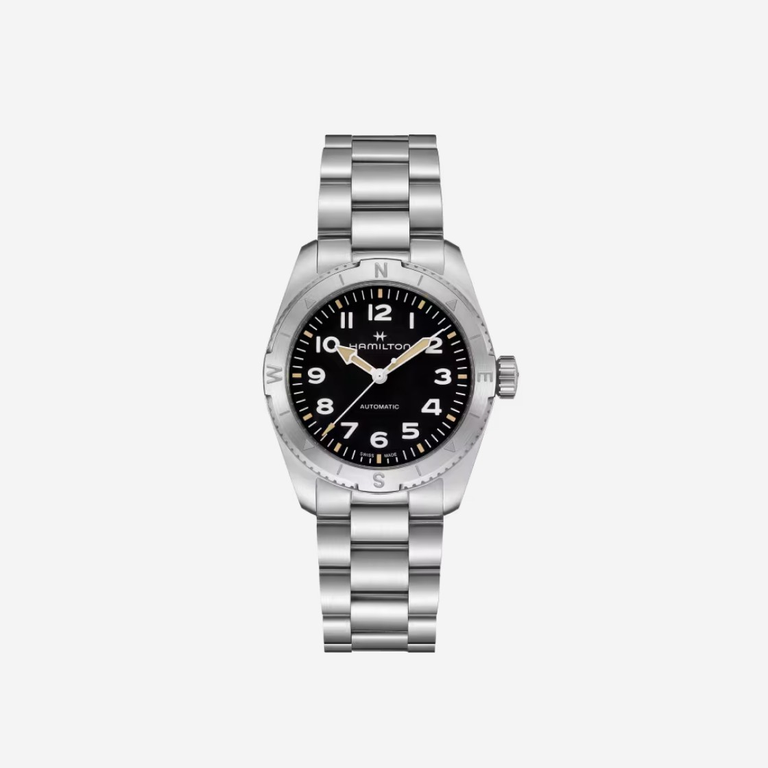 Hamilton Khaki Field Expedition Auto 37mm Stainless Steel Black 상세 이미지 1