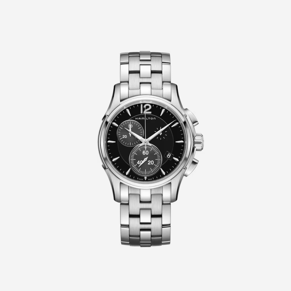 Hamilton Jazzmaster Chrono Quartz 42mm Stainless Steel Black 상세 이미지 1