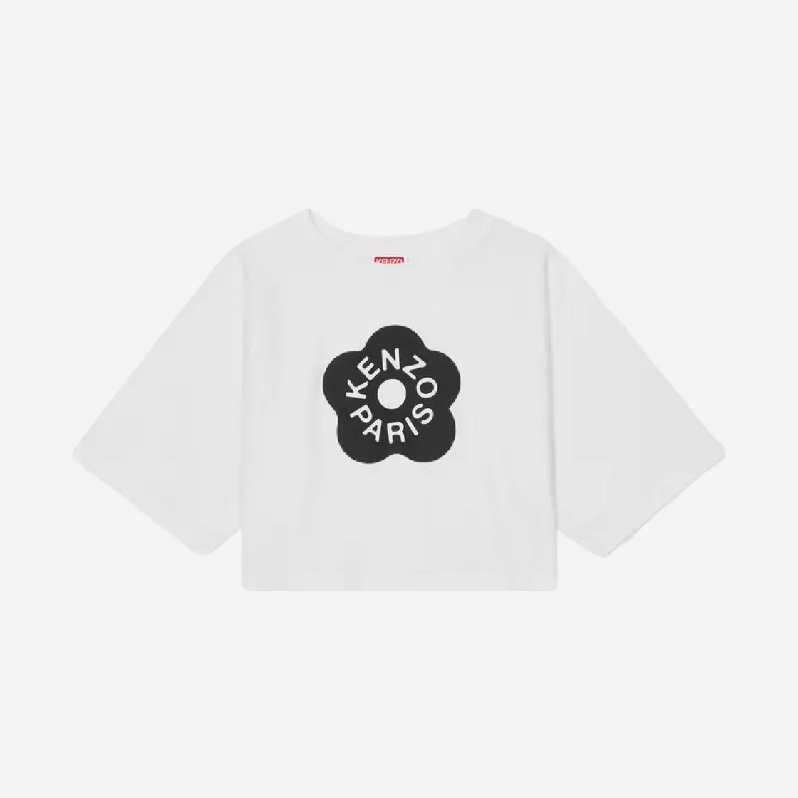 (W) Kenzo Boke Flower 2.0 Boxy T-Shirt White 상세 이미지 1