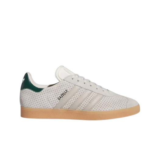 Adidas Gazelle Aluminium Wonder Beige Collegiate Green