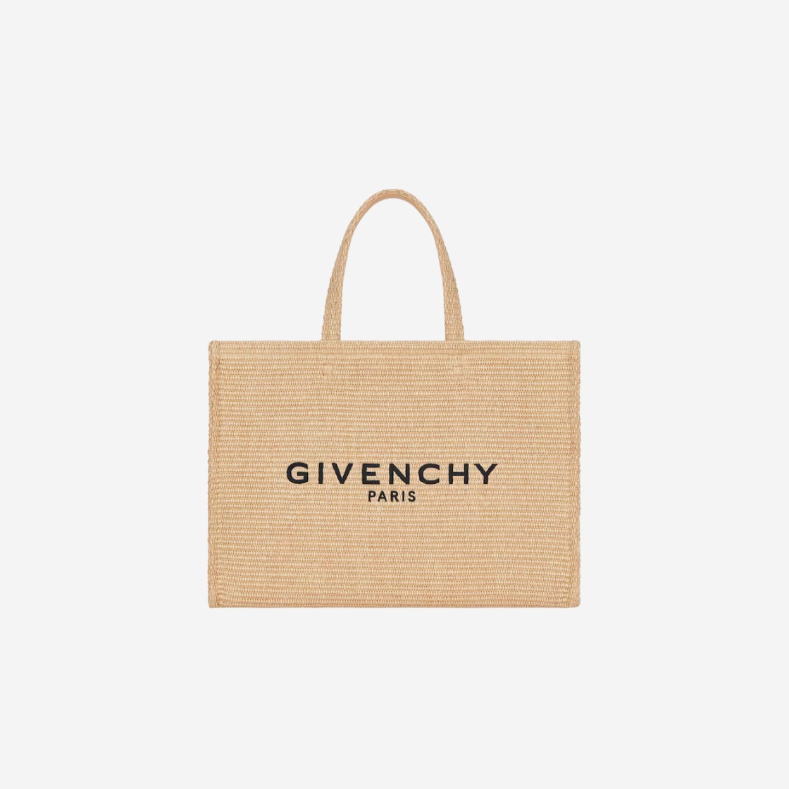 Givenchy Medium G-Tote Bag in Raffia Natural 상세 이미지 1