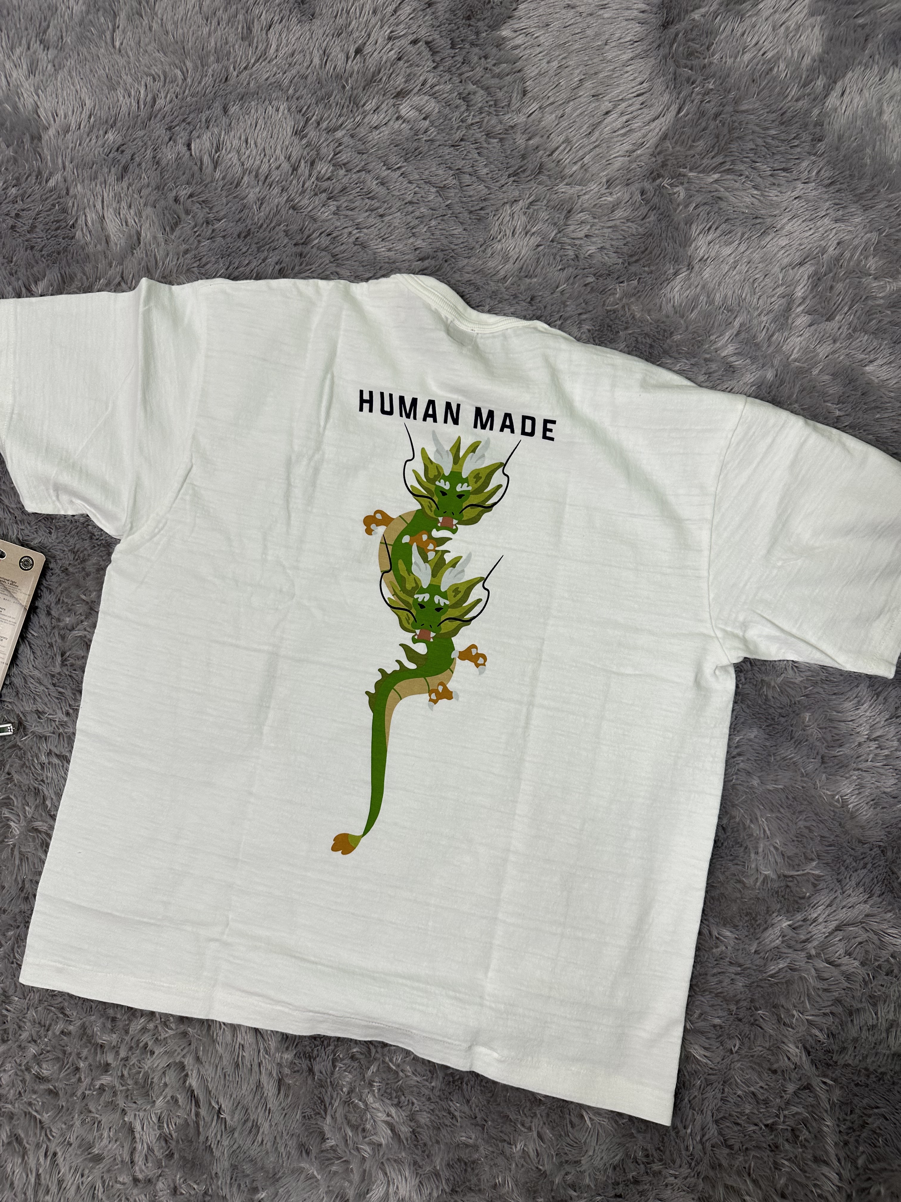 Human Made Graphic T-Shirt #1 2 White 착용 스타일 - 3