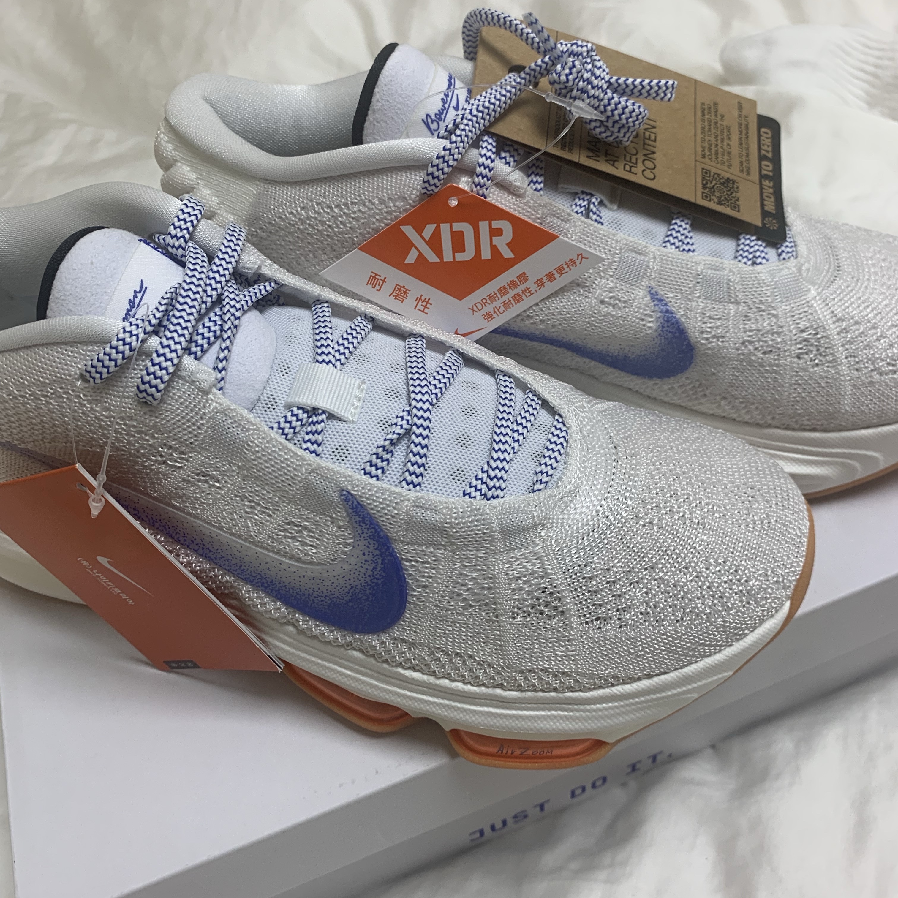 Nike Air Zoom G.T. Hustle 3 EP Blueprint 착용 스타일 - 1