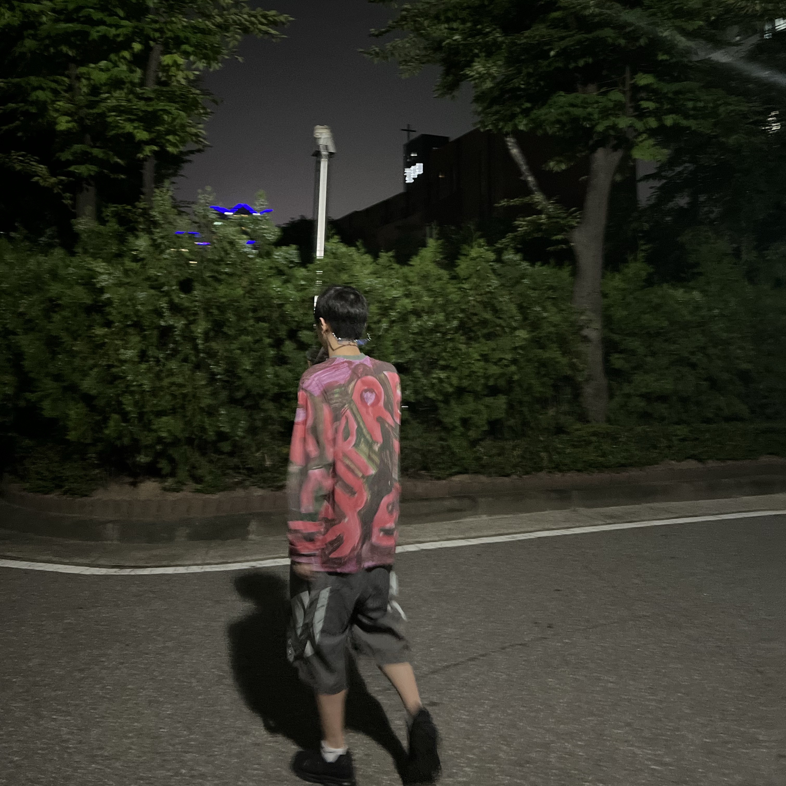 Supreme Paint LS Top Multicolor - 24SS, Gentle Monster Rrr 02 Silver 착용 스타일 - 5