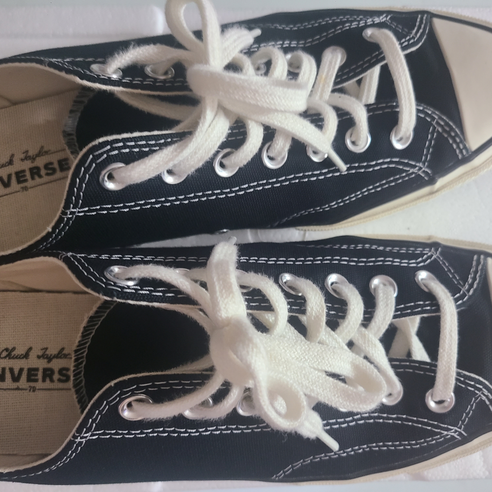 Converse Chuck 70 Ox Black - Standard 착용 스타일