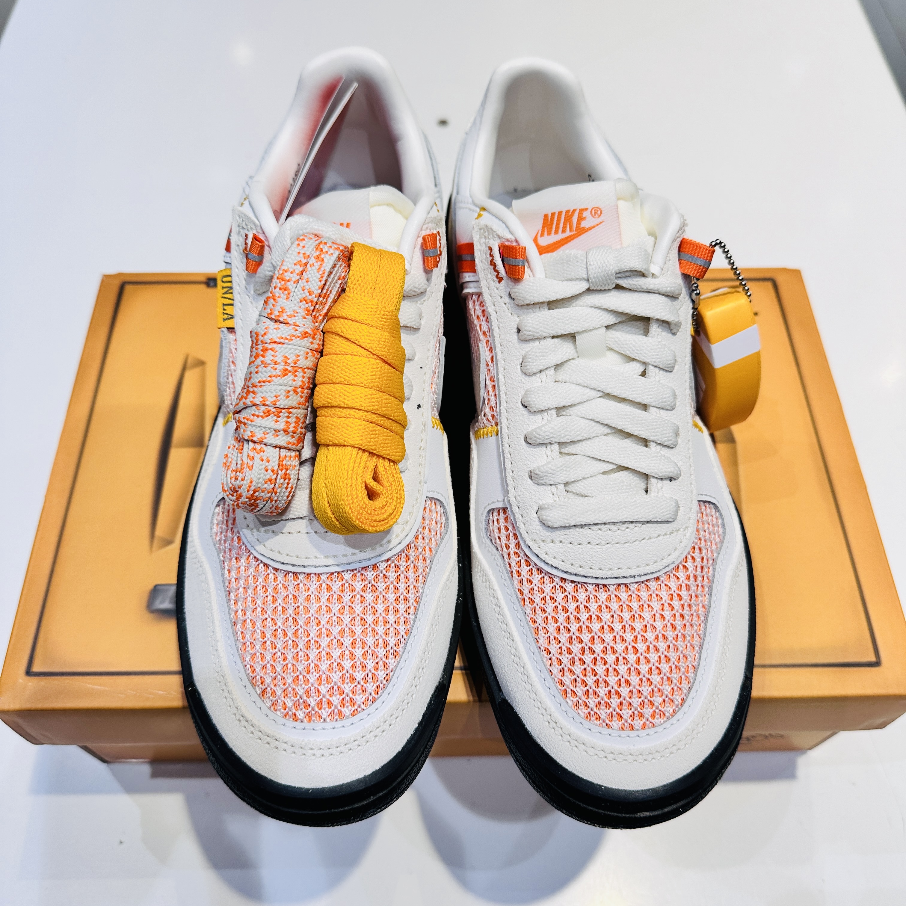 Nike x Union Field General SP Ivory and Light Orewood Brown 착용 스타일 - 1
