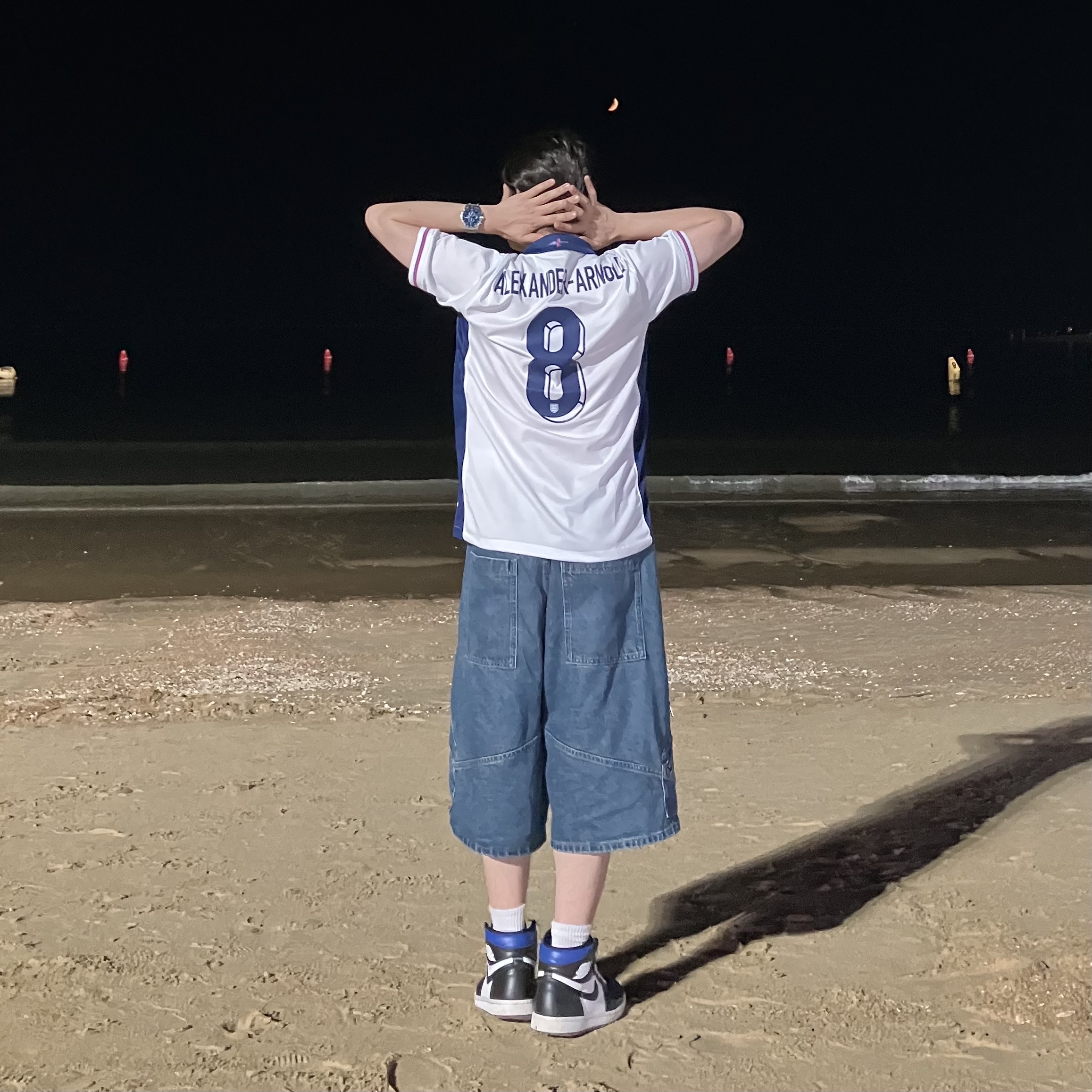 Nike England 2024/25 Dri-Fit Stadium Home Replica Jersey White Blue Void (Non Marking Ver.), Jordan 1 Retro High OG Royal Toe 착용 스타일