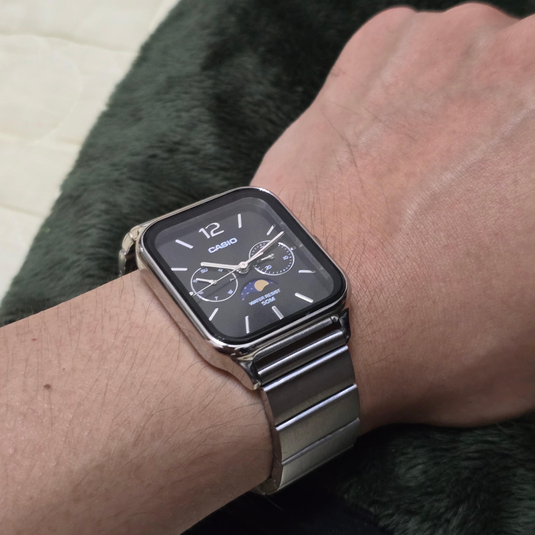 Casio MTP-M305D-1AV 착용 스타일 - 2