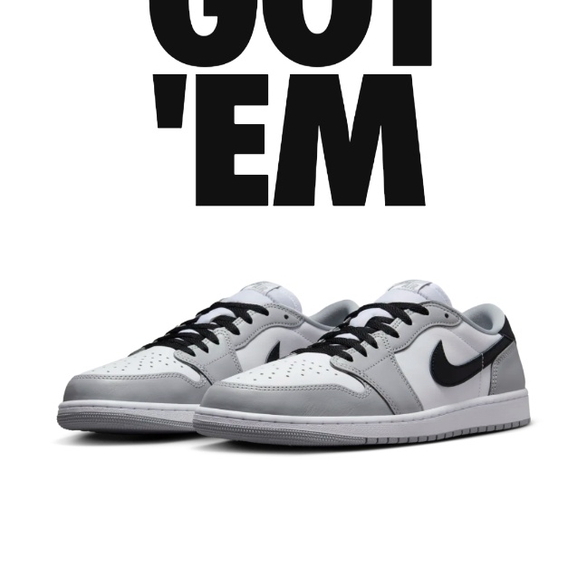 Jordan 1 Retro Low OG Wolf Grey and White 착용 스타일