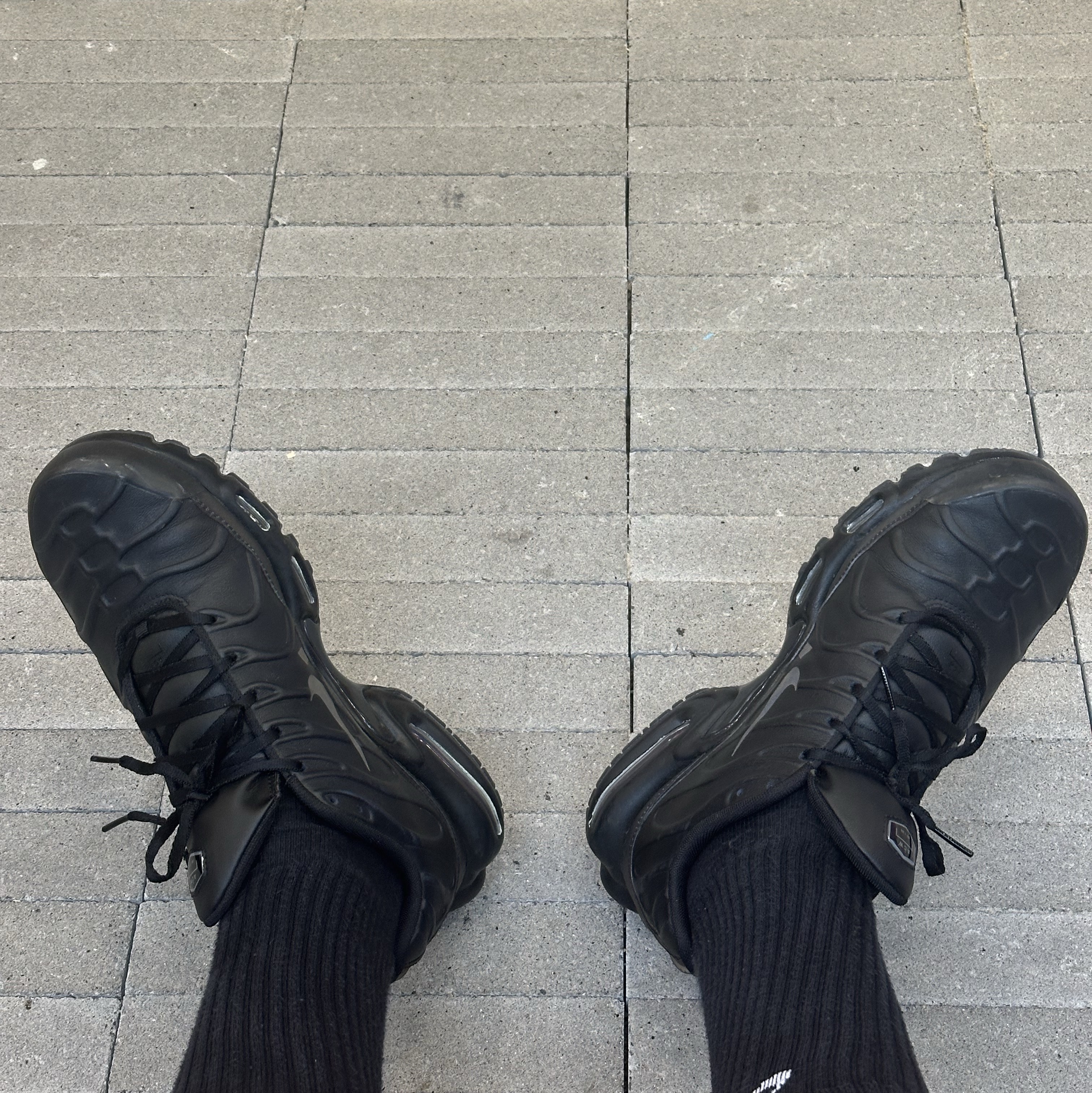 Nike x A-Cold-Wall Air Max Plus Onyx 착용 스타일
