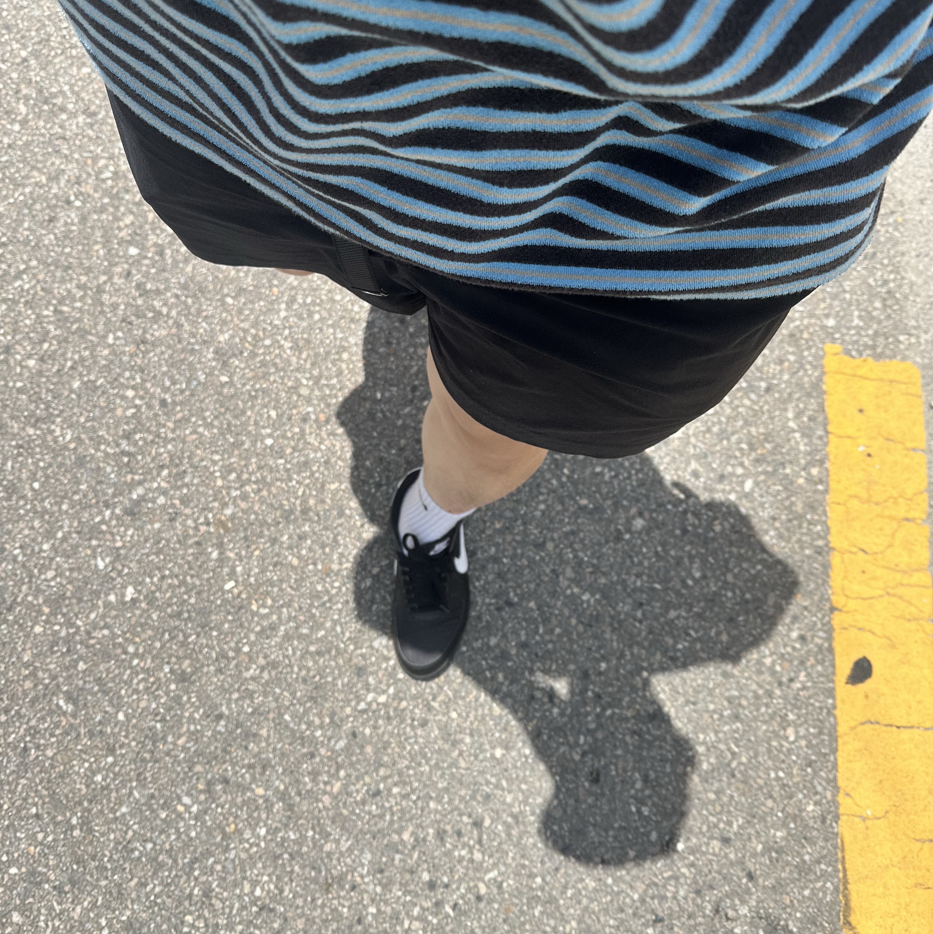 Nike Field General 82 SP Black and White 착용 스타일