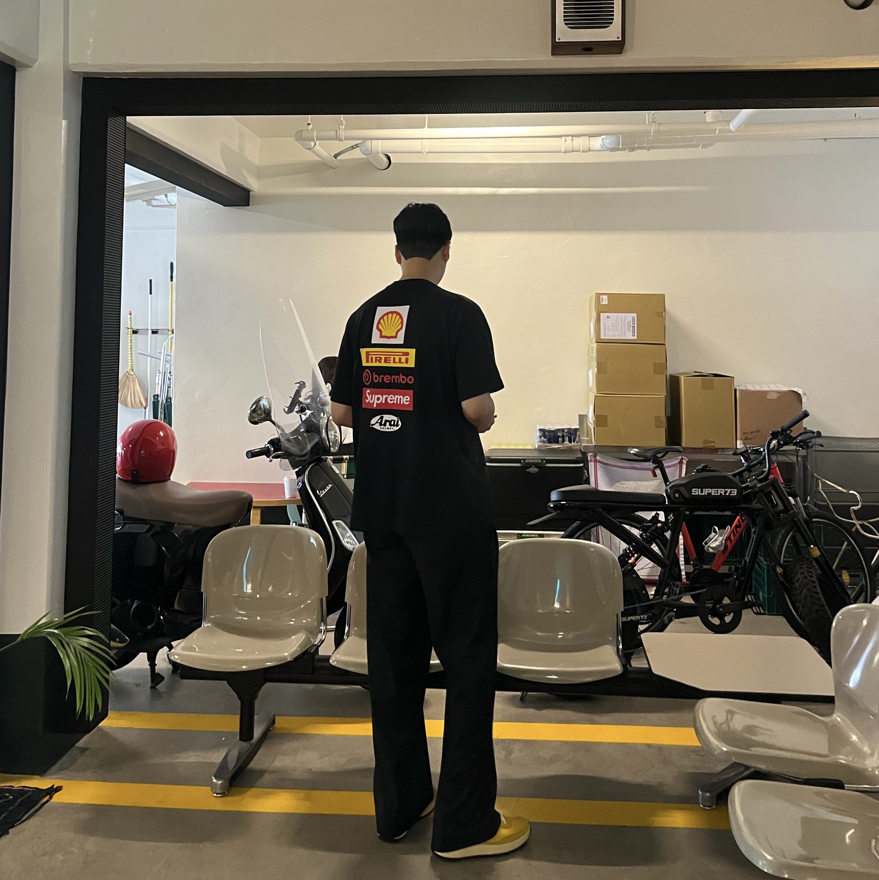 Supreme x Ducati Logos T-Shirt Black - 24SS, Nike x Tom Sachs General Purpose Shoe Archive 착용 스타일 - 1