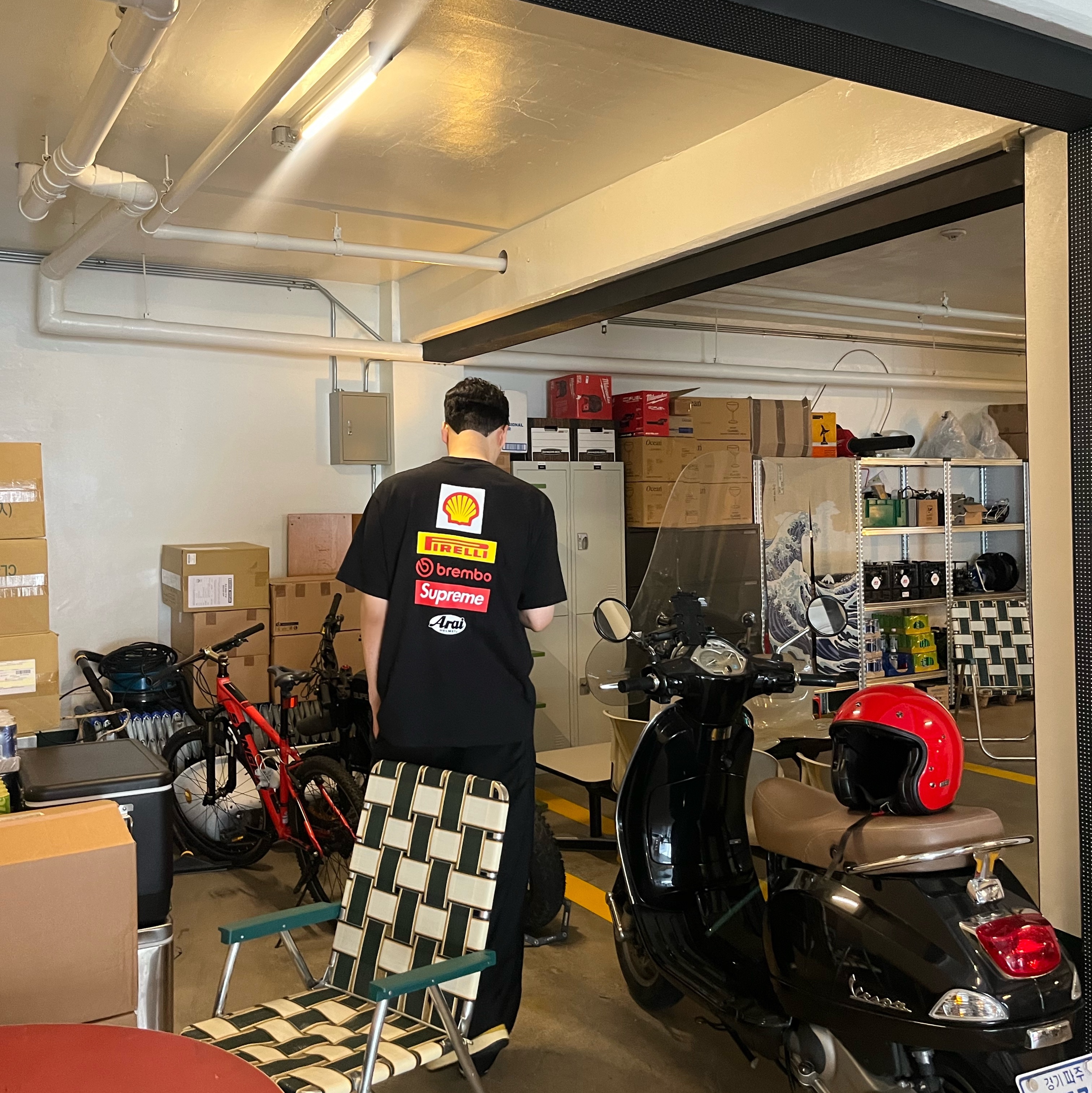 Supreme x Ducati Logos T-Shirt Black - 24SS, Nike x Tom Sachs General Purpose Shoe Archive 착용 스타일 - 3