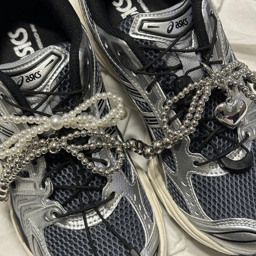 Asics Unlimited Gel-Kayano 14 Carrier Grey Black 착용 스타일 - 3