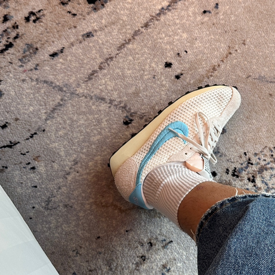 Nike x Stussy LD-1000 SP Phantom Aquarius Blue 착용 스타일 - 5