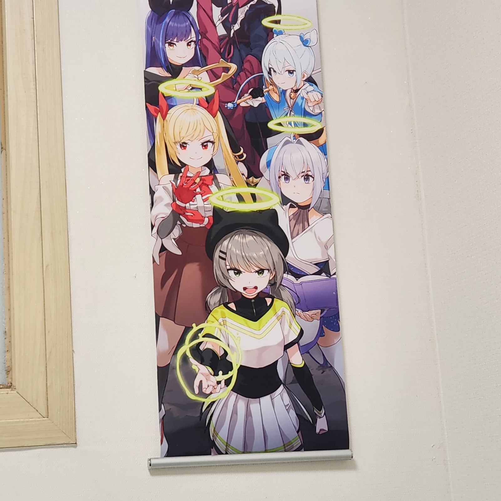 Woowakgood Magical Girl Isegye Idol Tapestry 착용 스타일