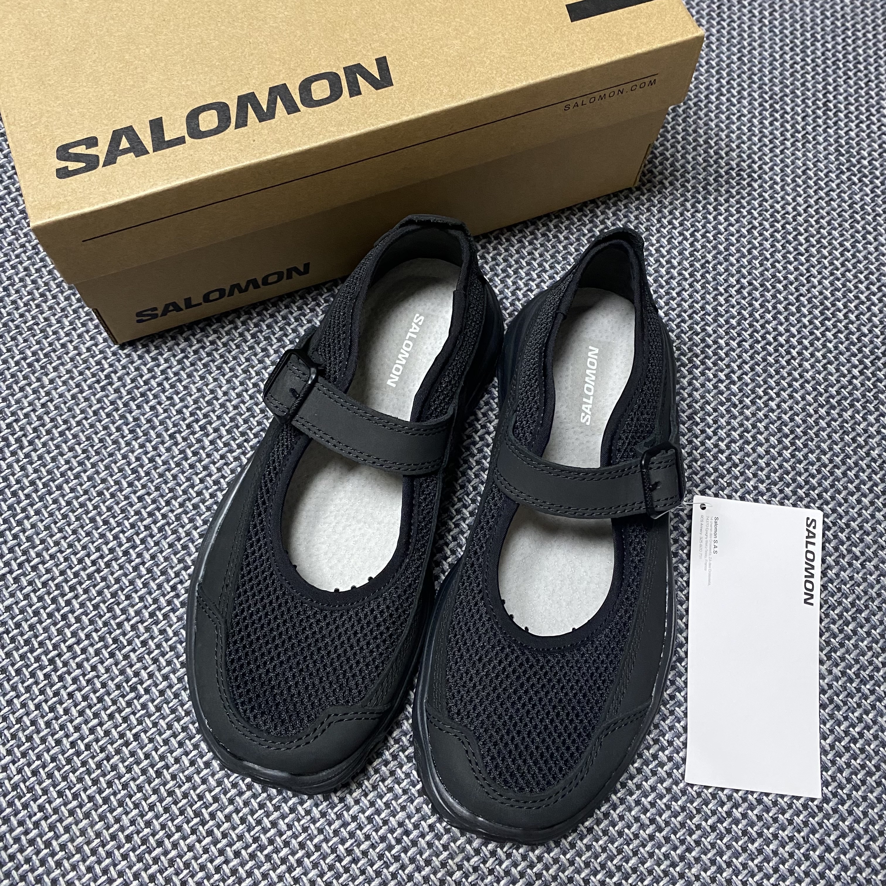 Salomon RX Marie Jeanne Black 착용 스타일