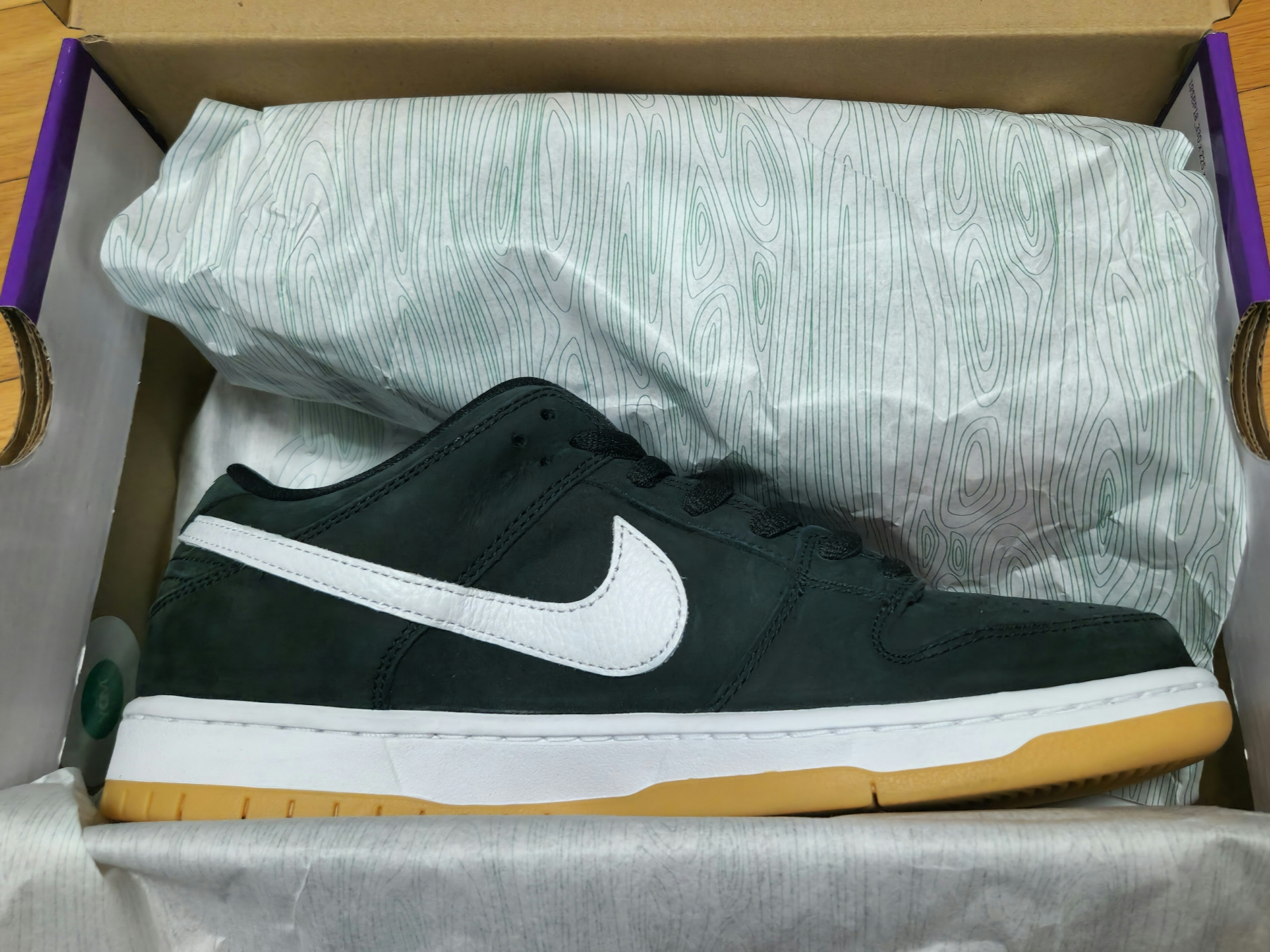 Nike SB Dunk Low Pro Black White 착용 스타일
