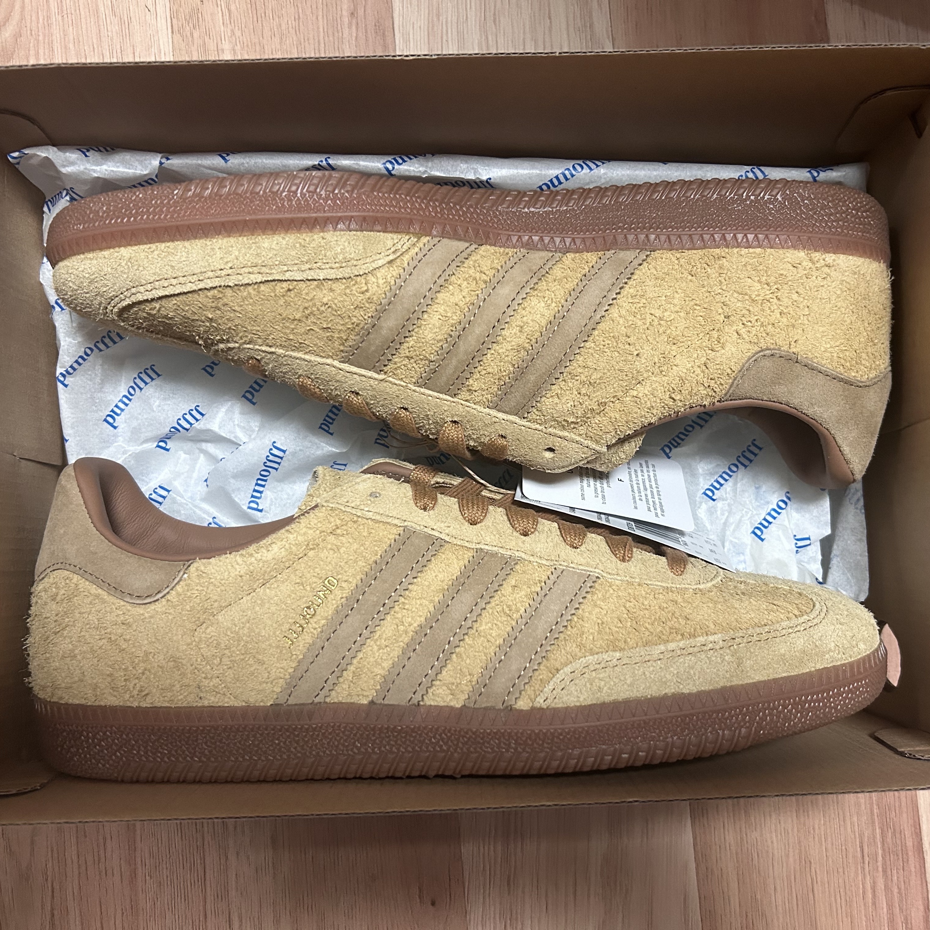 Adidas x JJJJound Samba OG Mesa 착용 스타일 - 5