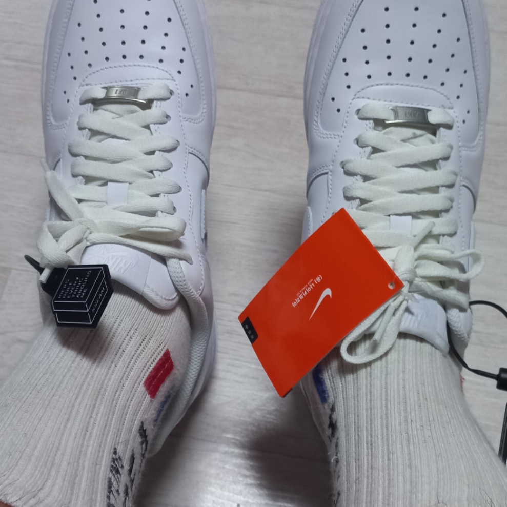 Nike Air Force 1 '07 Low White 착용 스타일