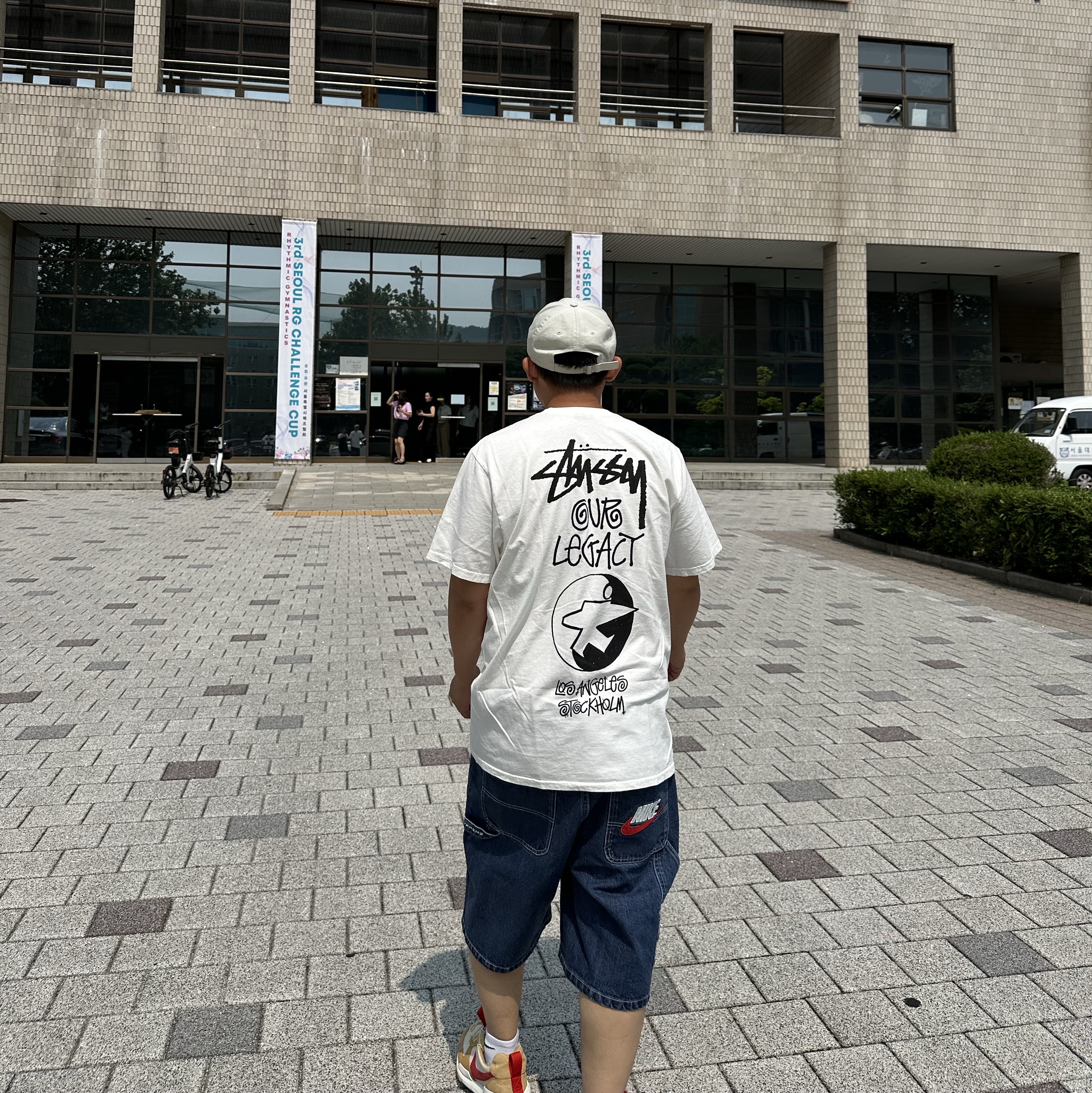 Nike x Tom Sachs Mars Yard Shoe 2.0 Space Camp, Supreme x Nike Denim Short Indigo - 24SS 착용 스타일 - 1