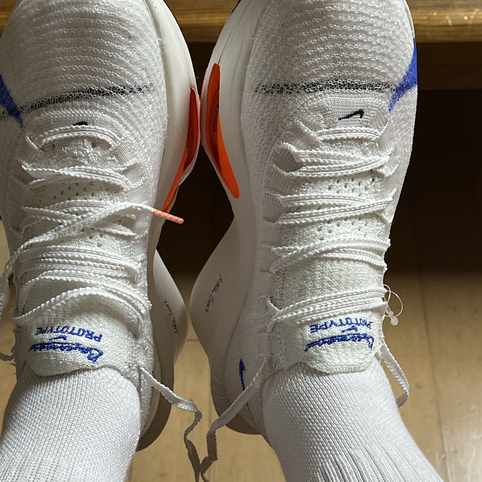 (W) Nike Air Zoom Alphafly Next% 3 Blueprint 착용 스타일