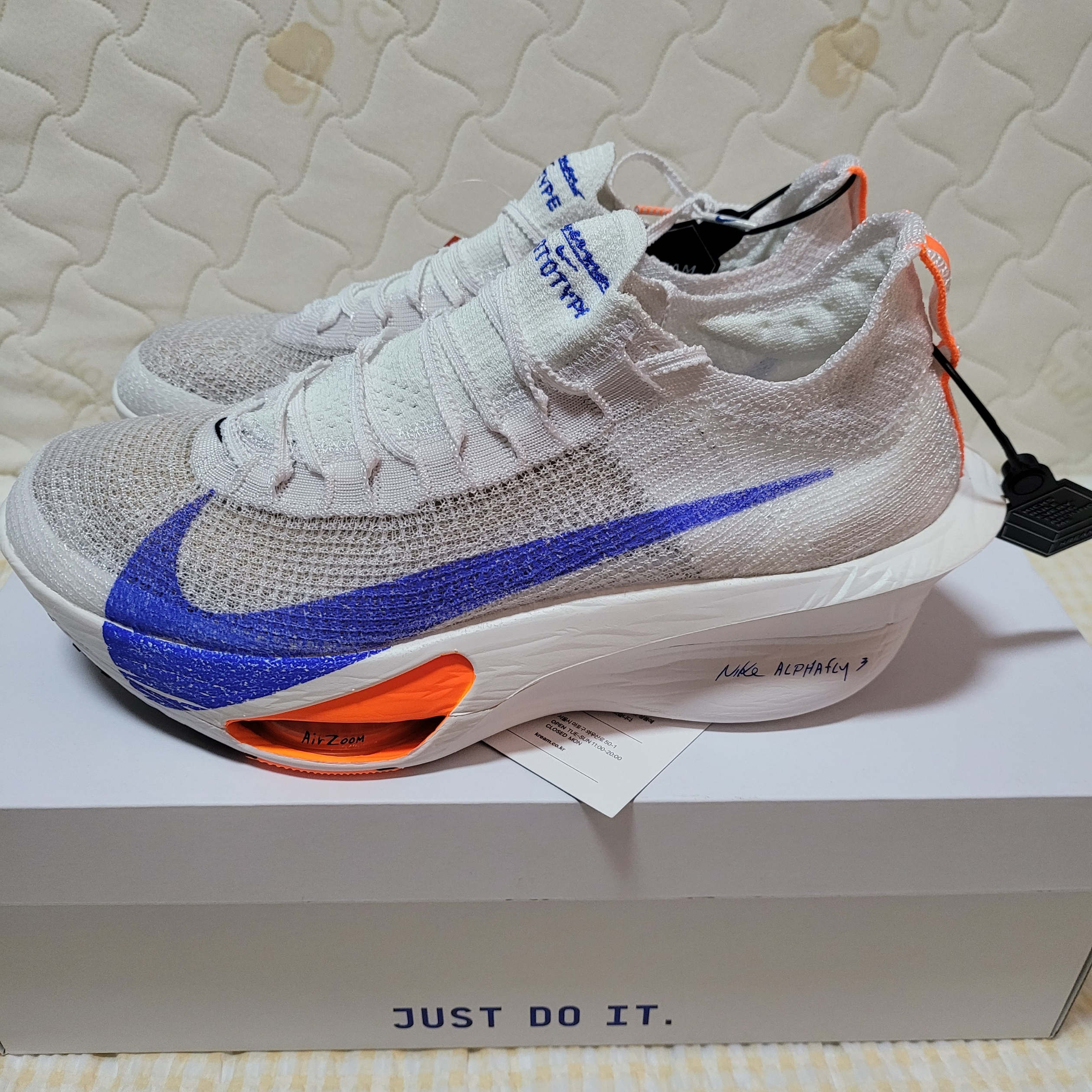 Nike Air Zoom Alphafly Next% 3 Blueprint 착용 스타일 - 1