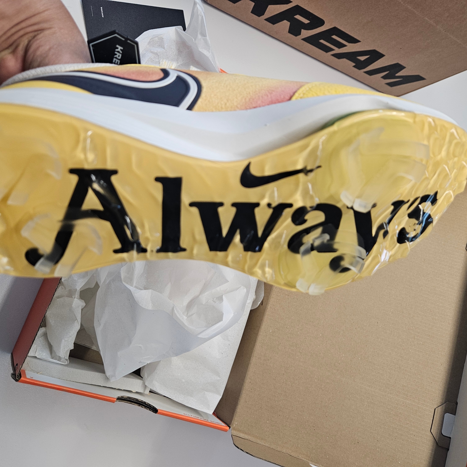 Nike Air Zoom Infinity Tour NEXT% NRG Wide Topaz Gold Phantom 착용 스타일