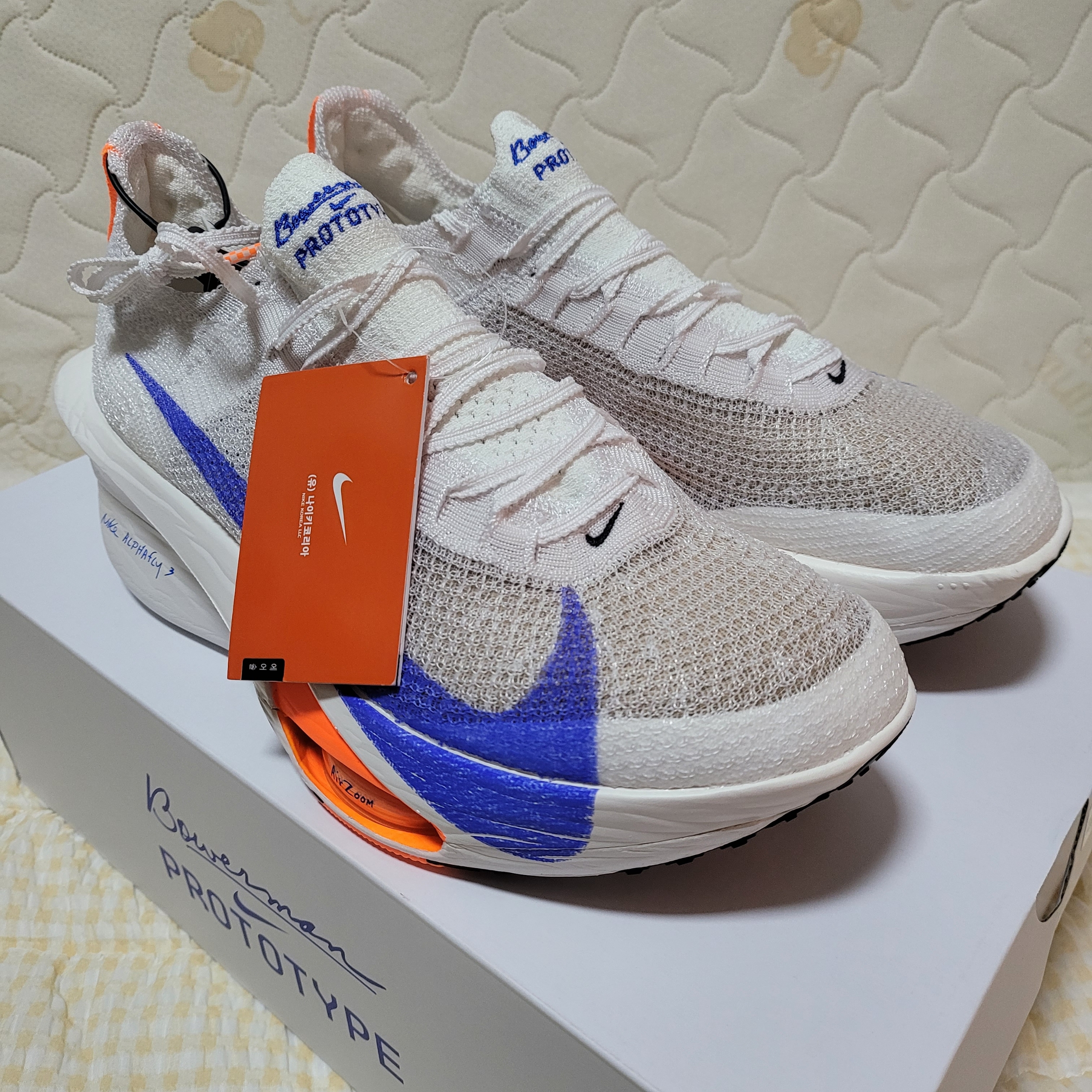 Nike Air Zoom Alphafly Next% 3 Blueprint 착용 스타일 - 5