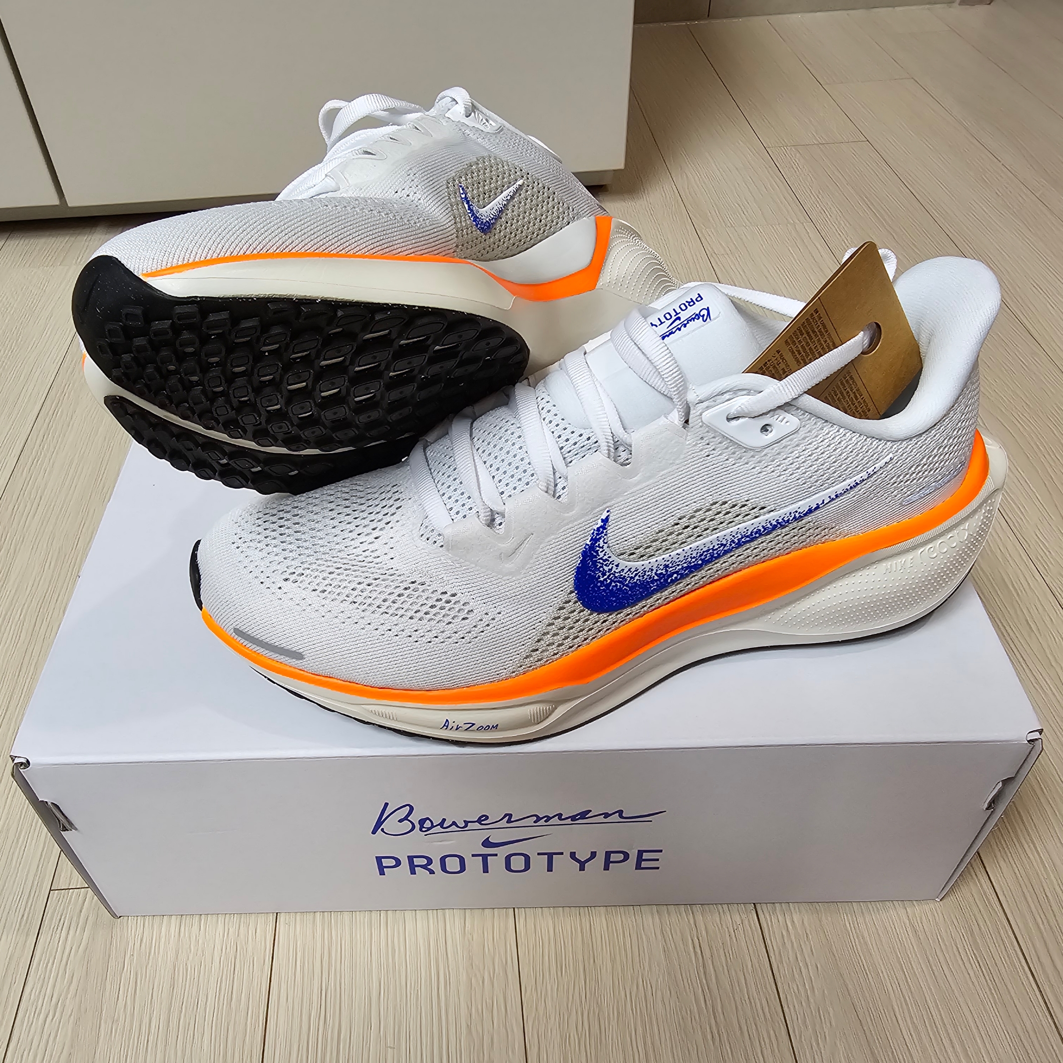 (W) Nike Air Zoom Pegasus 41 Blueprint 착용 스타일 - 3