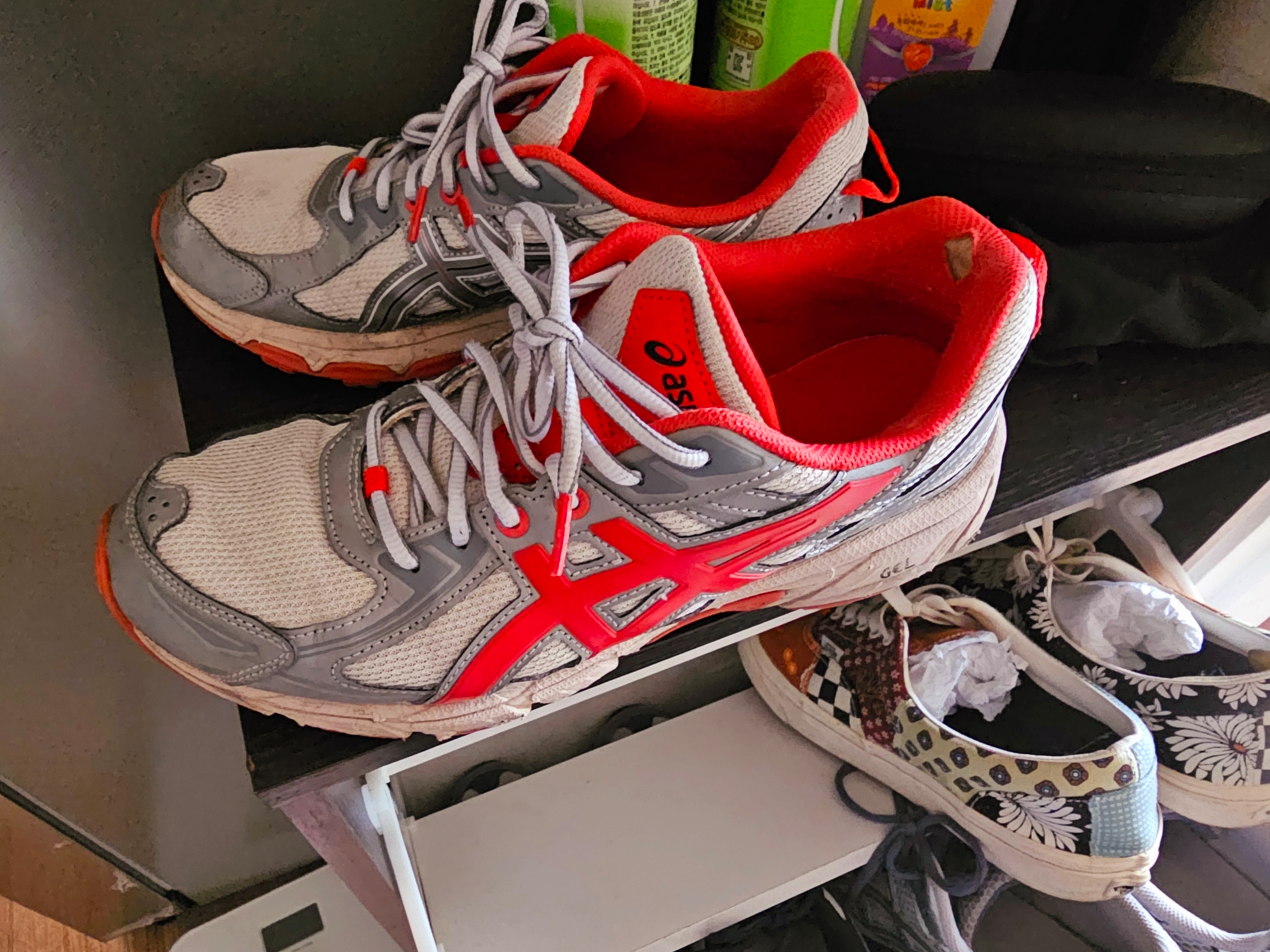 Asics Gel-1130 Polar Shade Pure Silver, (W) Asics x Kirsh Gel-Venture 6 Birch 착용 스타일 - 2