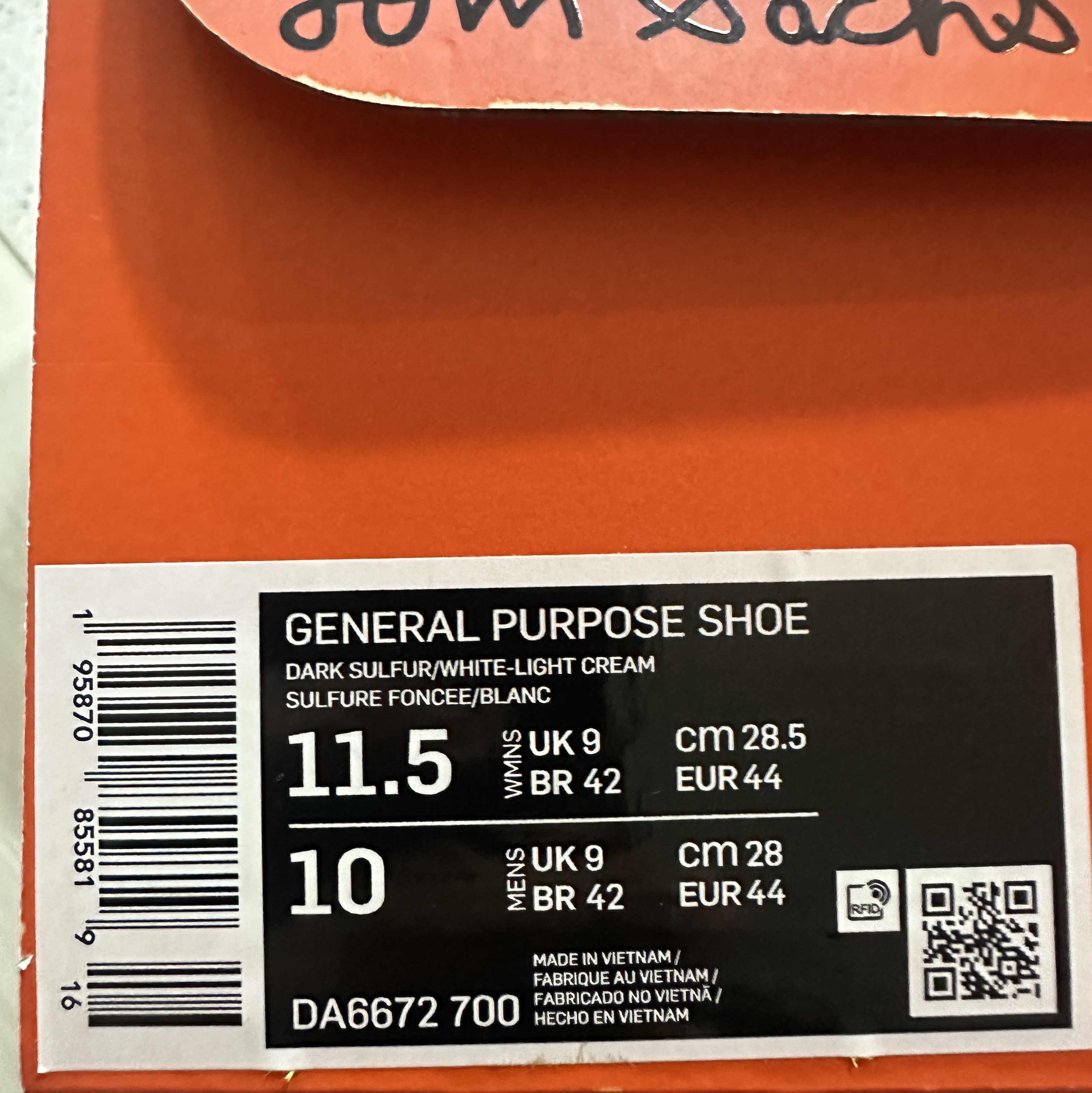 Nike x Tom Sachs General Purpose Shoe Archive 착용 스타일