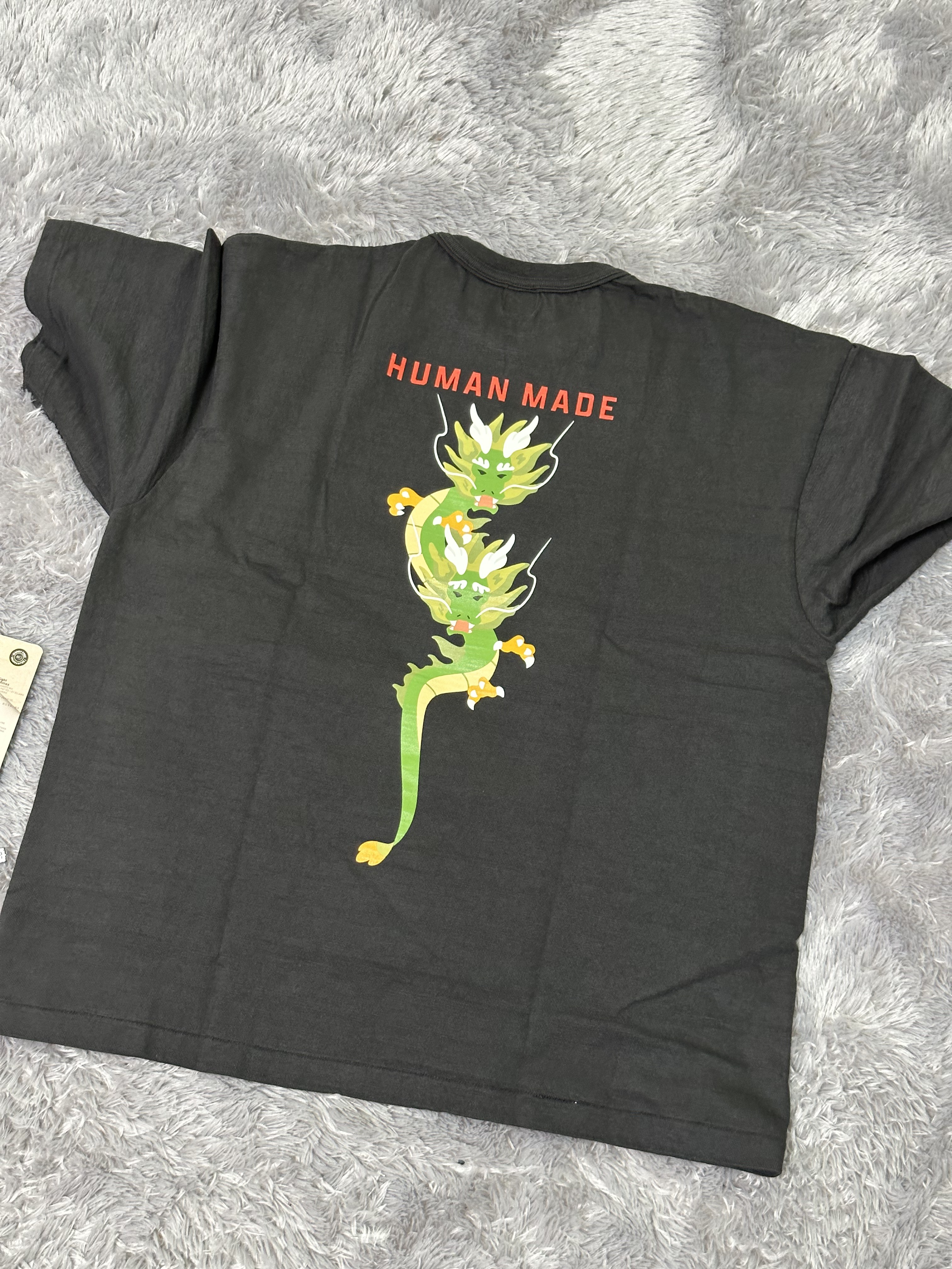 Human Made Graphic T-Shirt #1 2 Black 착용 스타일 - 1