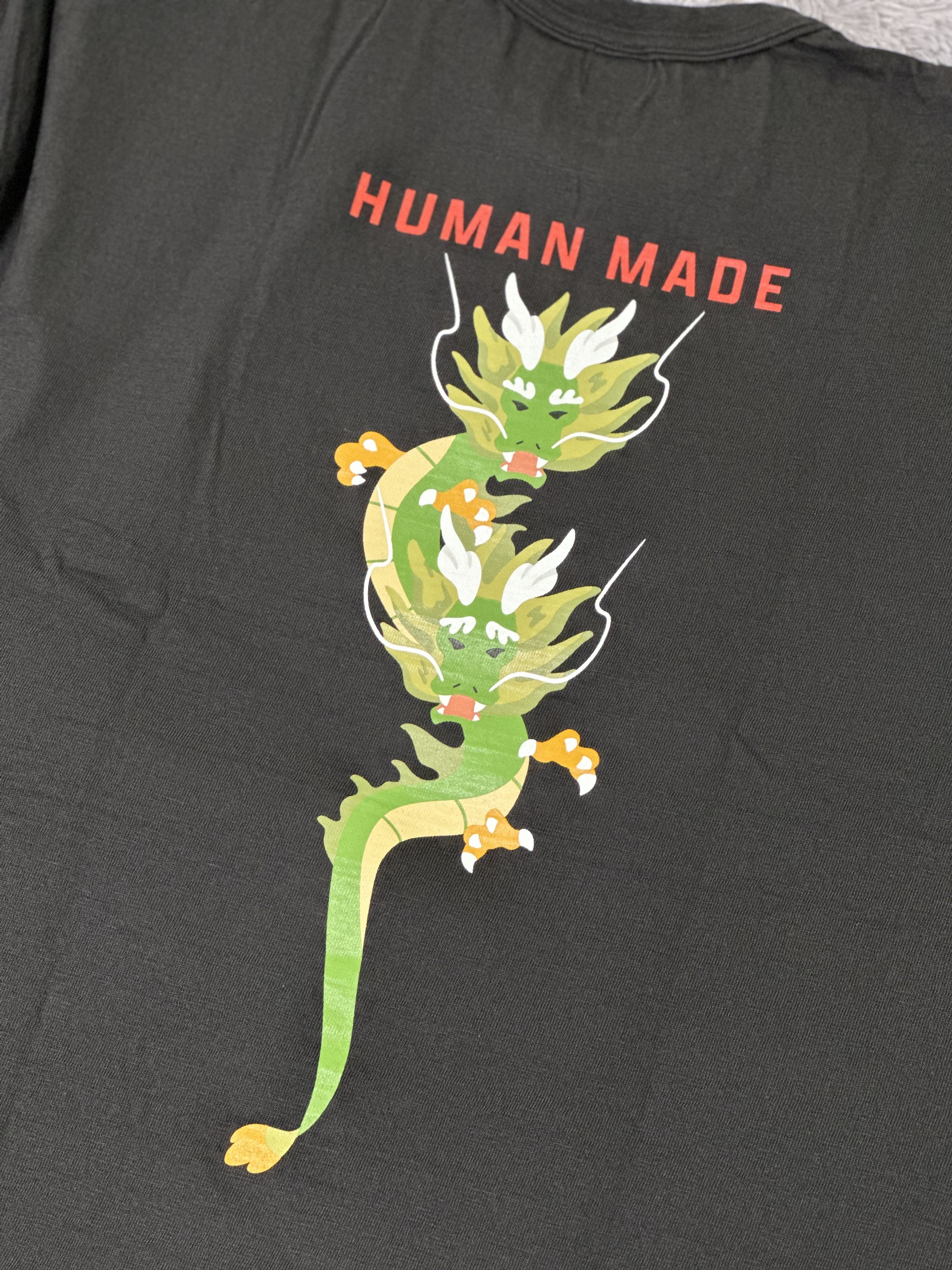 Human Made Graphic T-Shirt #1 2 Black 착용 스타일 - 4